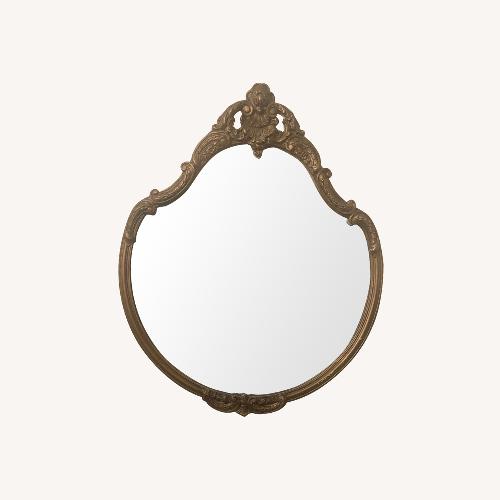 Used Antique Gold Wall Mirror for sale on AptDeco