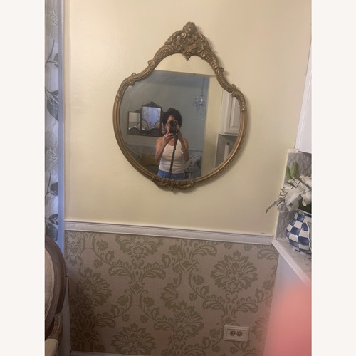 Used Antique Gold Wall Mirror for sale on AptDeco