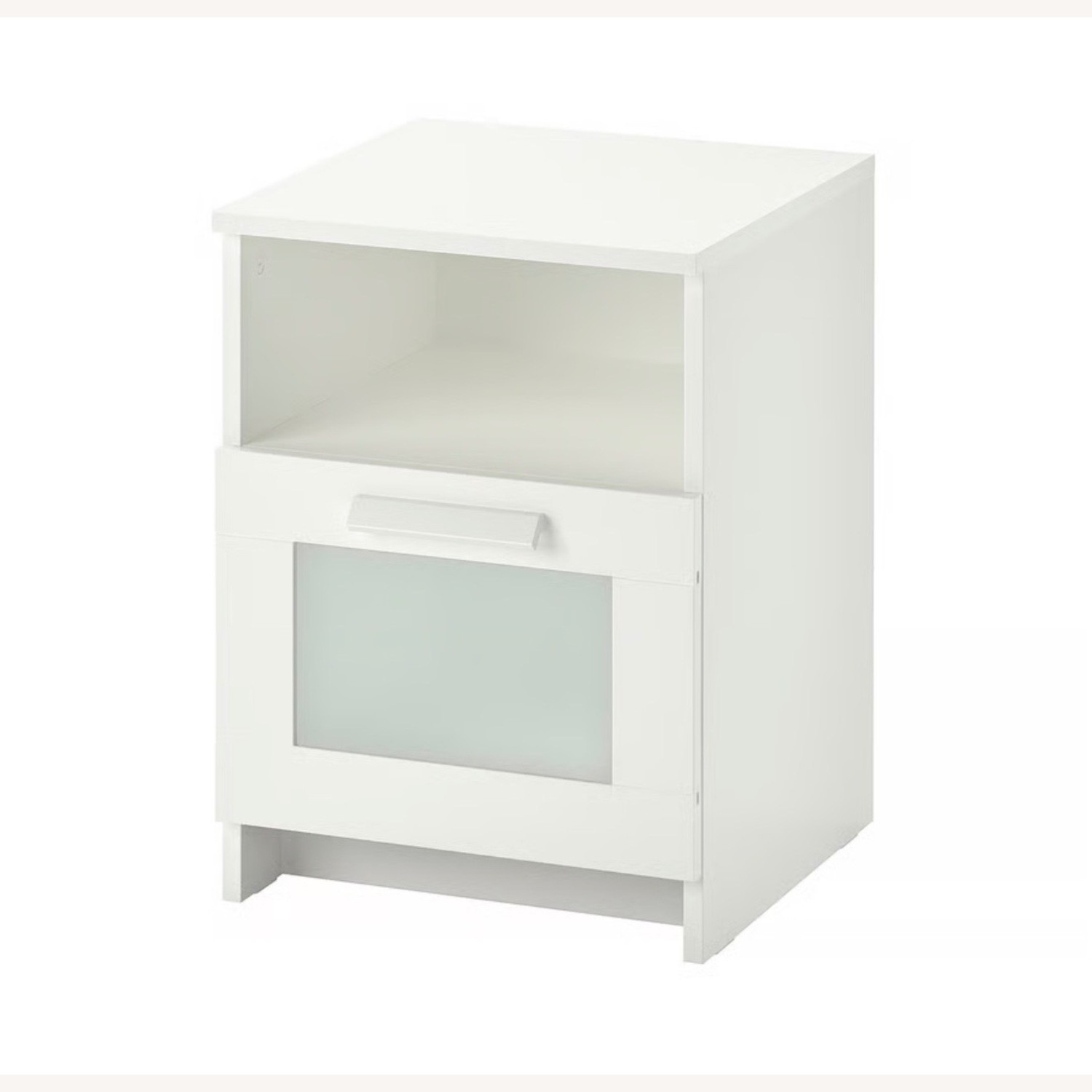 IKEA Brimnes White Wood Nightstand - image-1