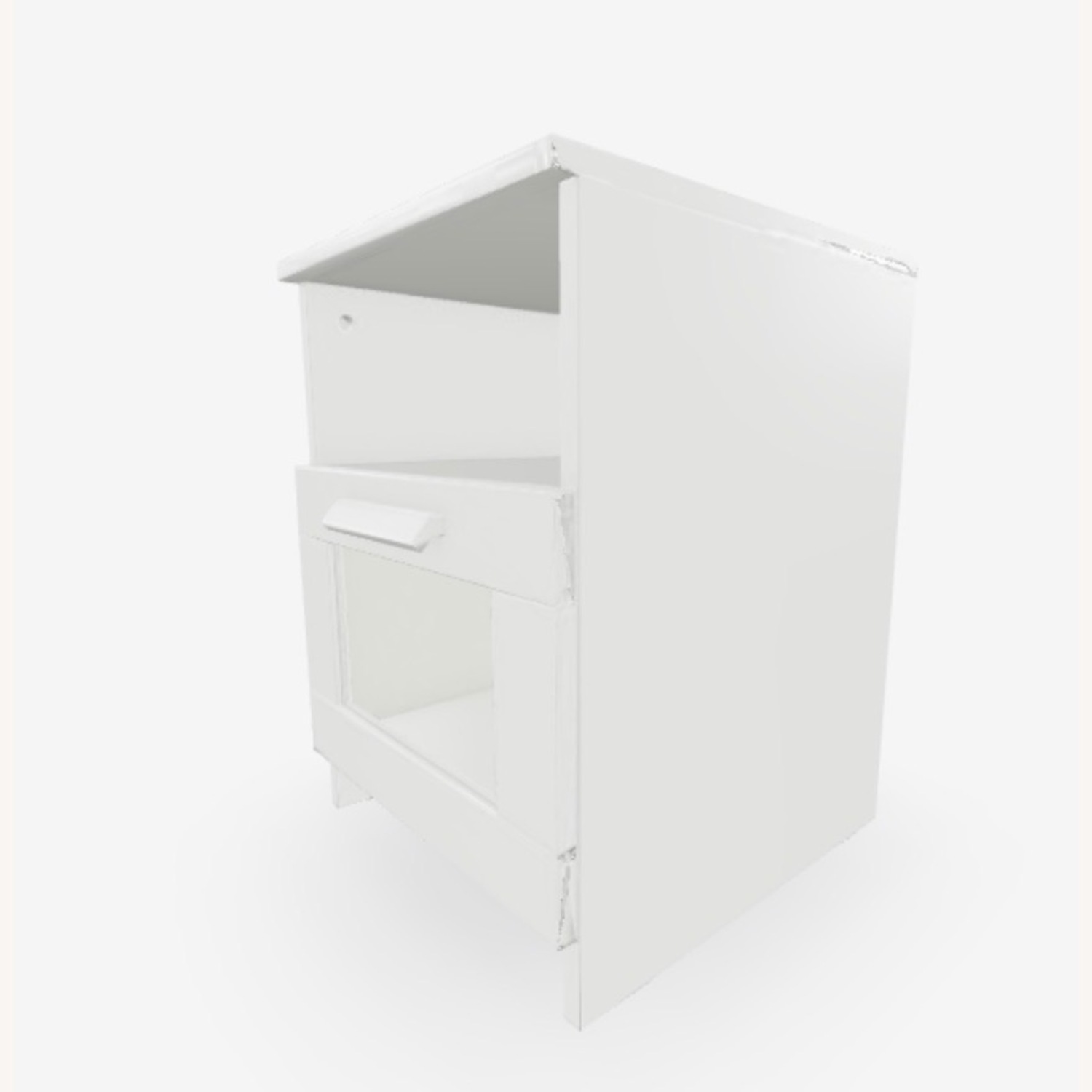 IKEA Brimnes White Wood Nightstand - image-2