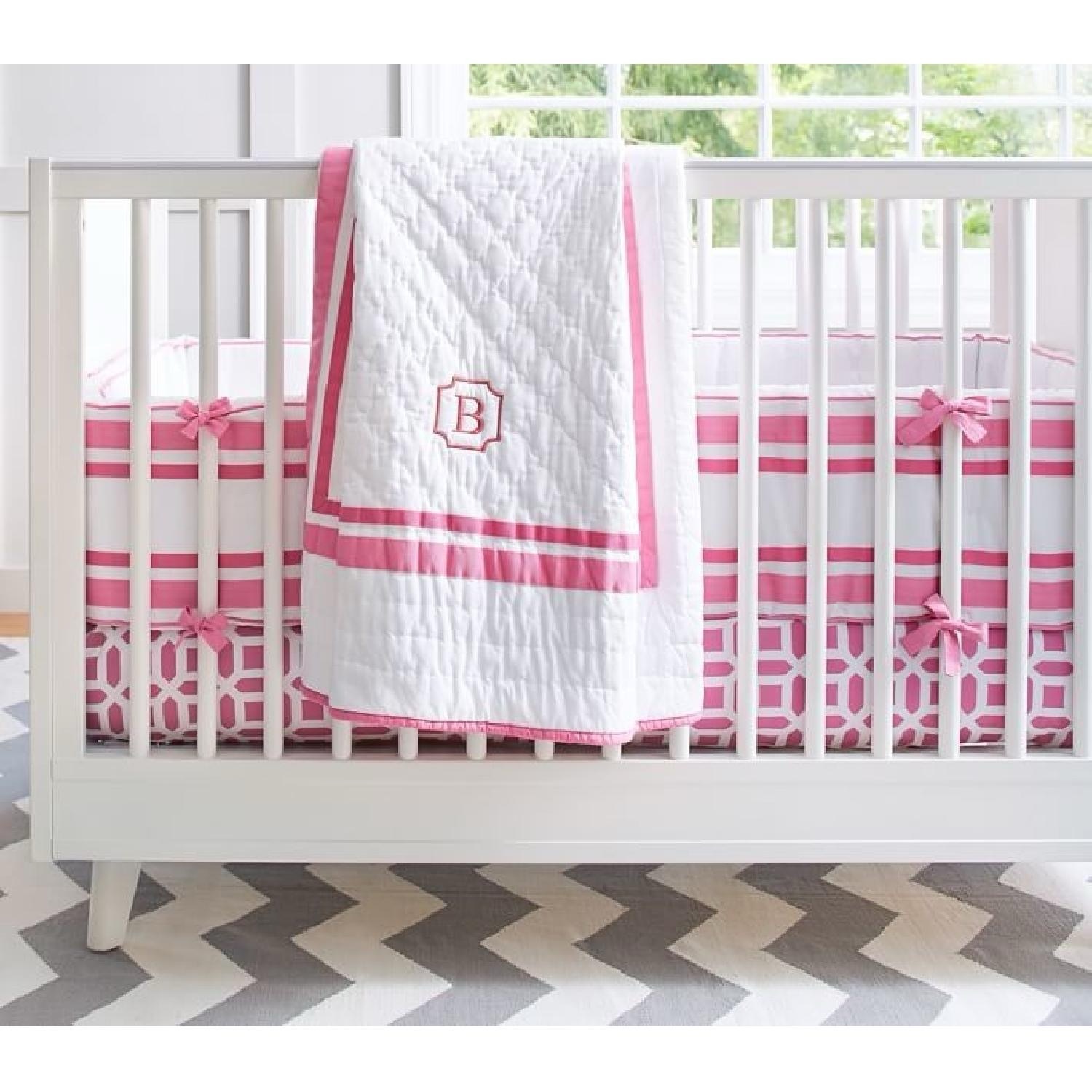 Pottery Barn Kids Reese White Wood Crib - image-1