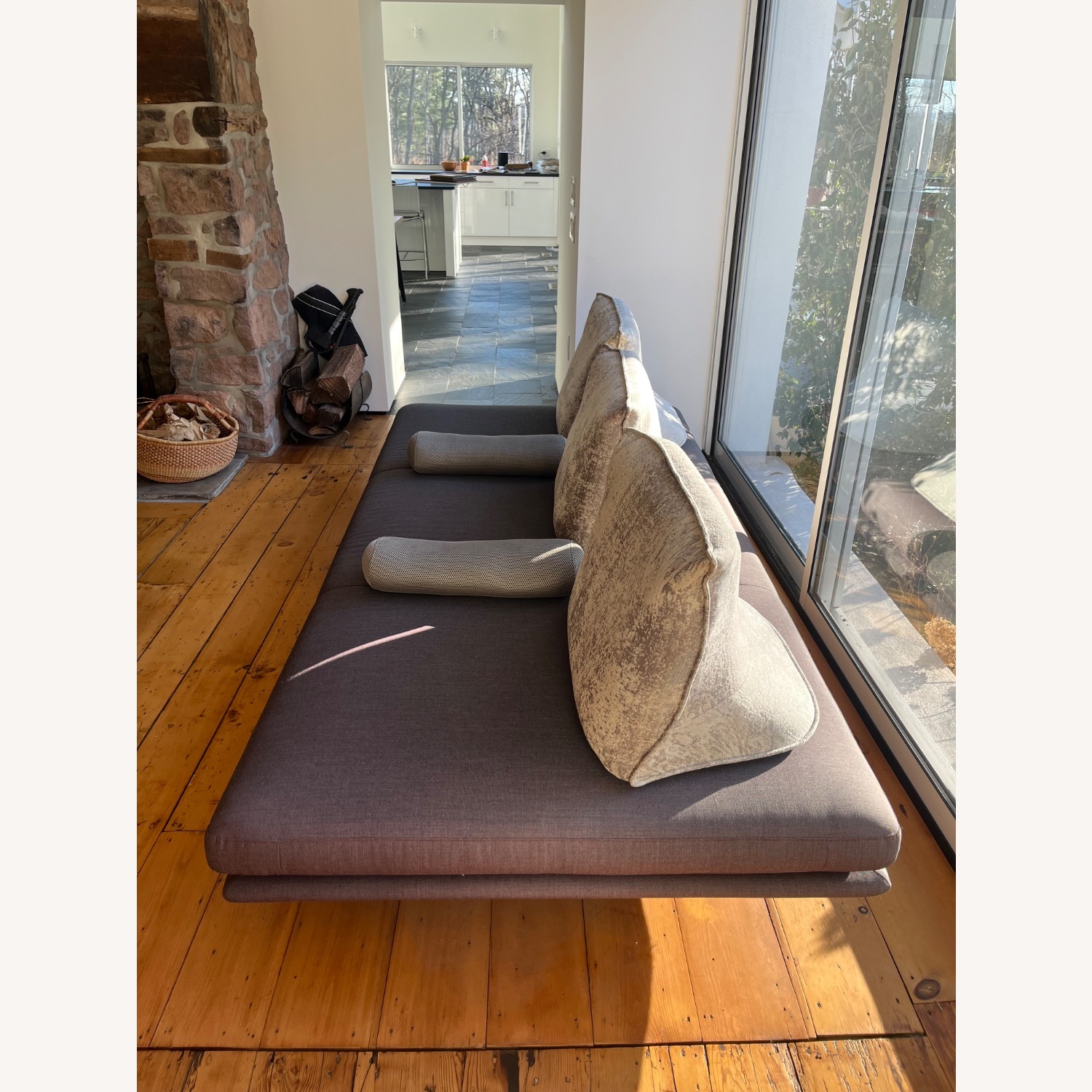 Ligne Roset Prado Dark Brown 3+ Seater Sofa - image-9