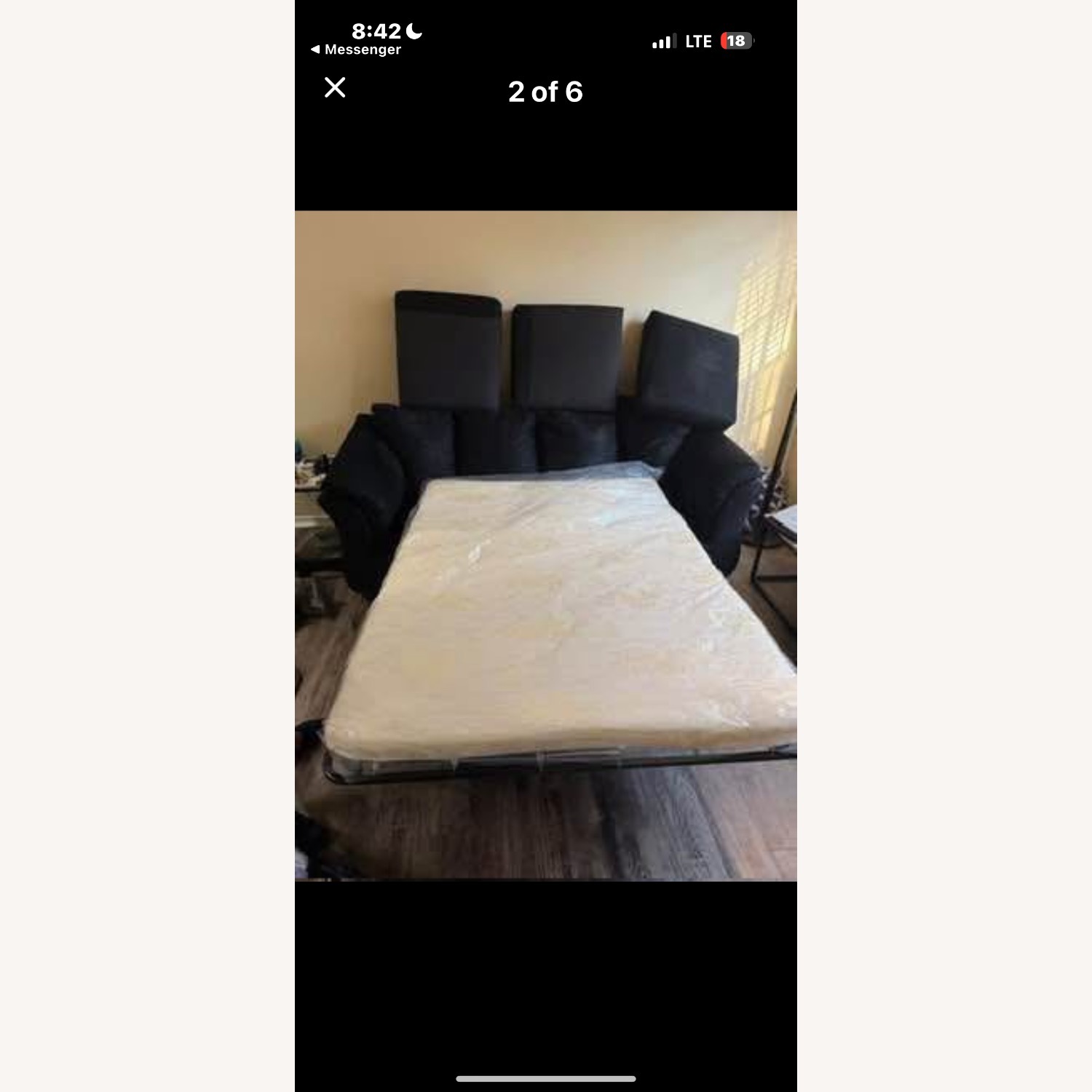 Ashley Furniture Darcy Full Sofa Sleeper - image-1