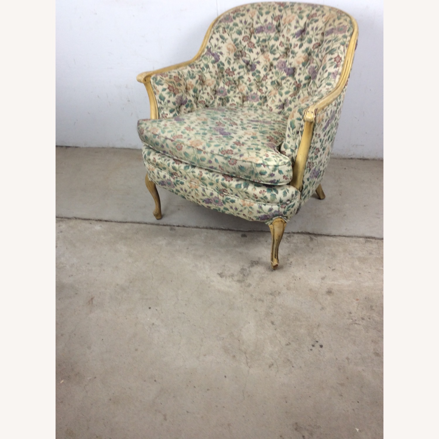 Vintage French Provincial Style Club Chair - image-20