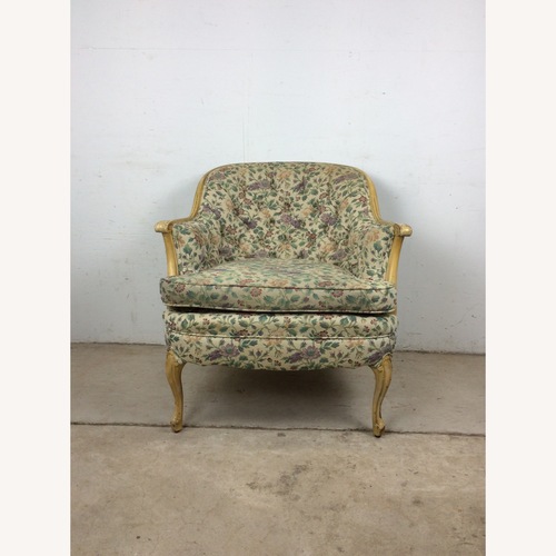 Used Vintage French Provincial Style Club Chair for sale on AptDeco