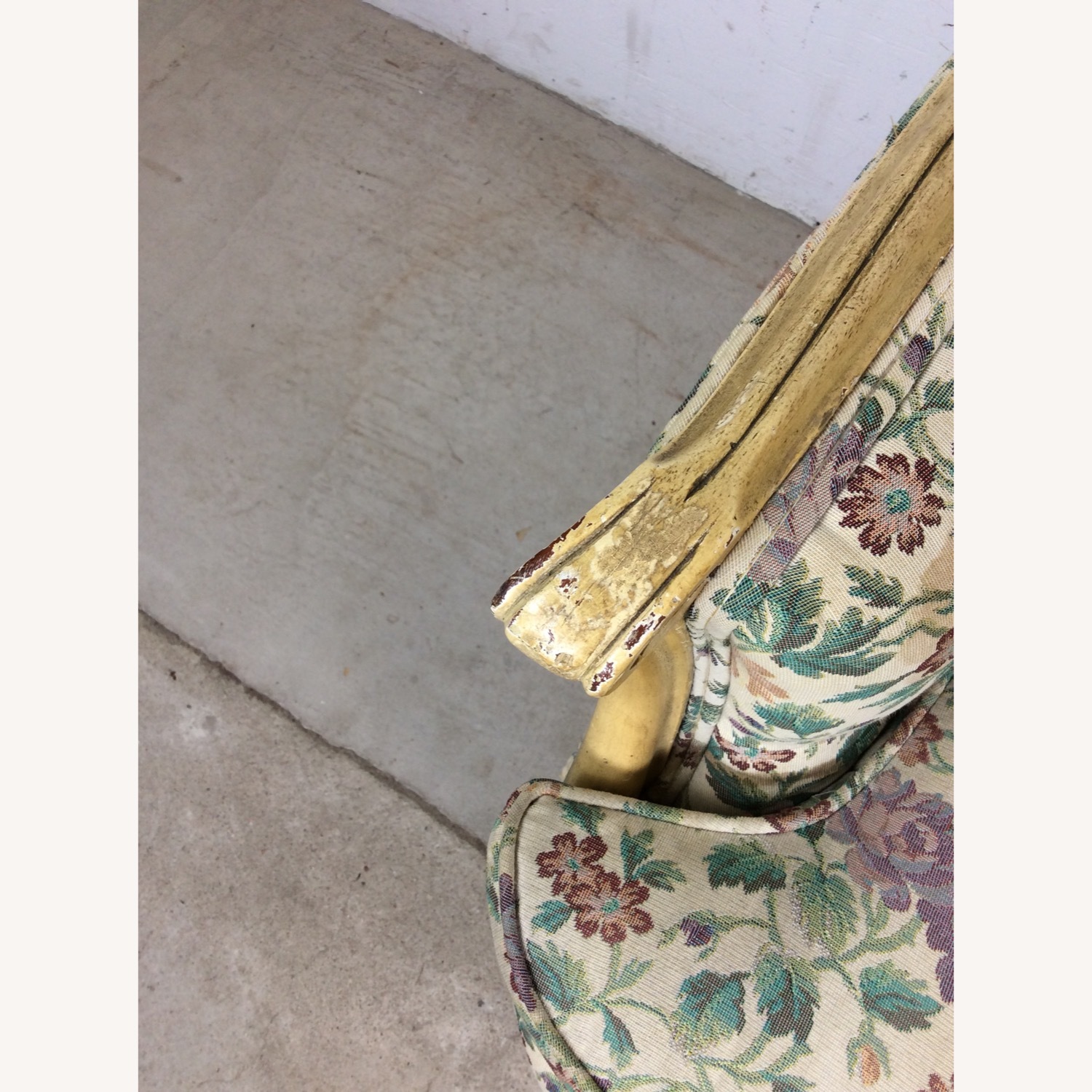 Vintage French Provincial Style Club Chair - image-5