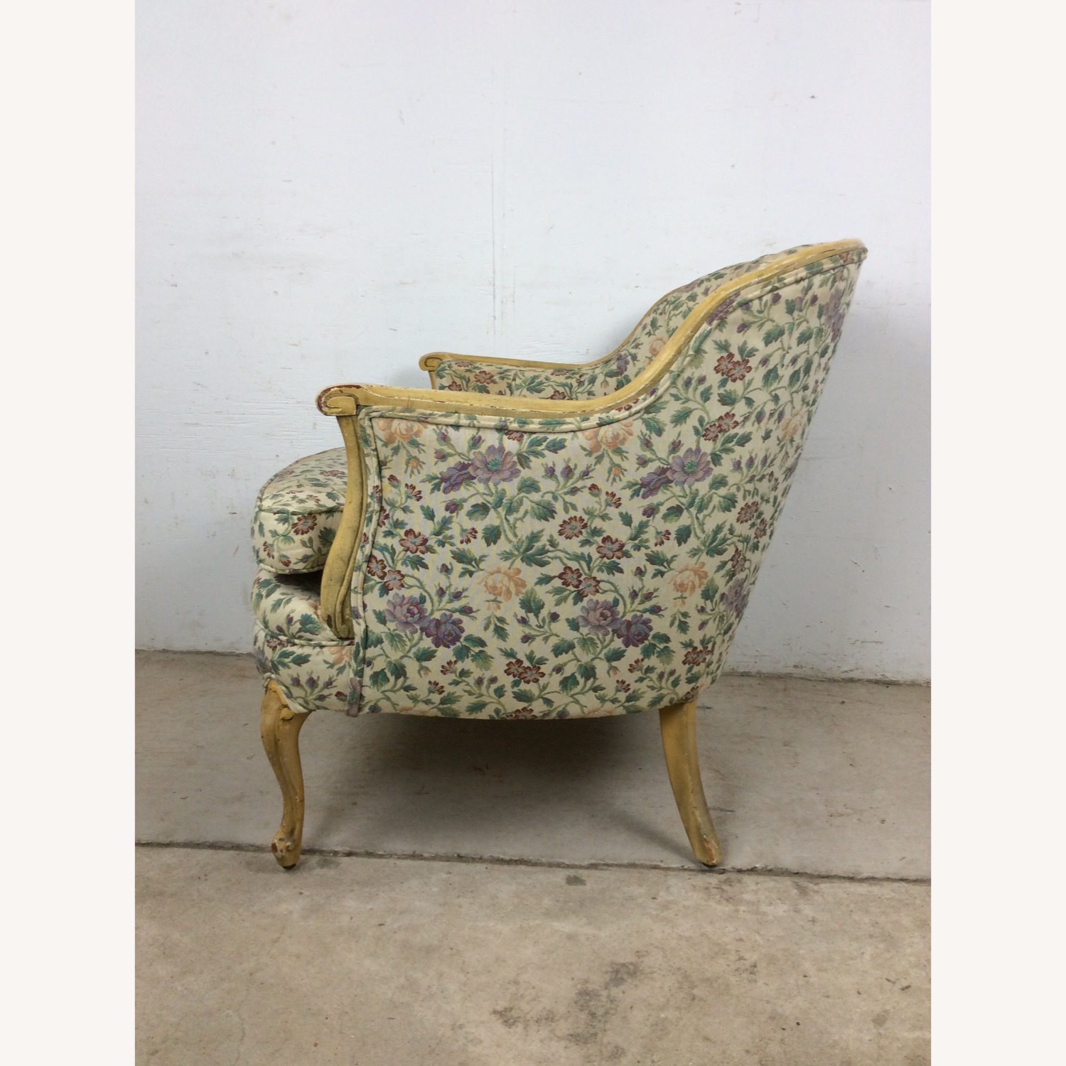Vintage French Provincial Style Club Chair - image-18