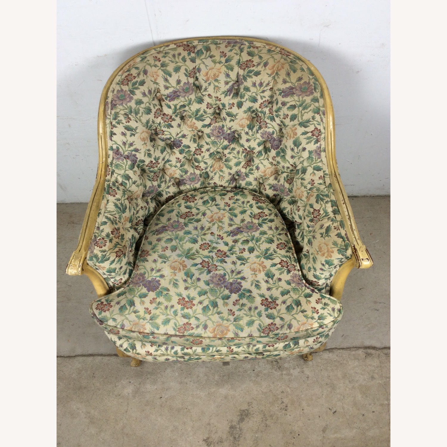 Vintage French Provincial Style Club Chair - image-2