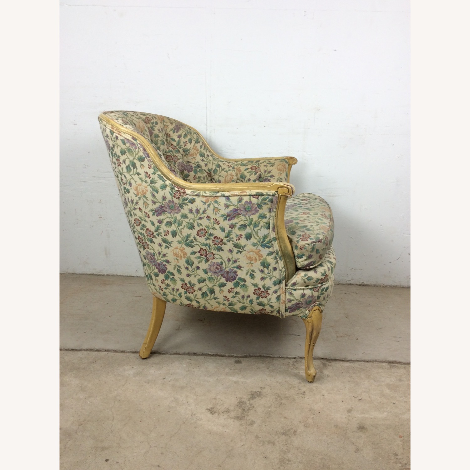 Vintage French Provincial Style Club Chair - image-13