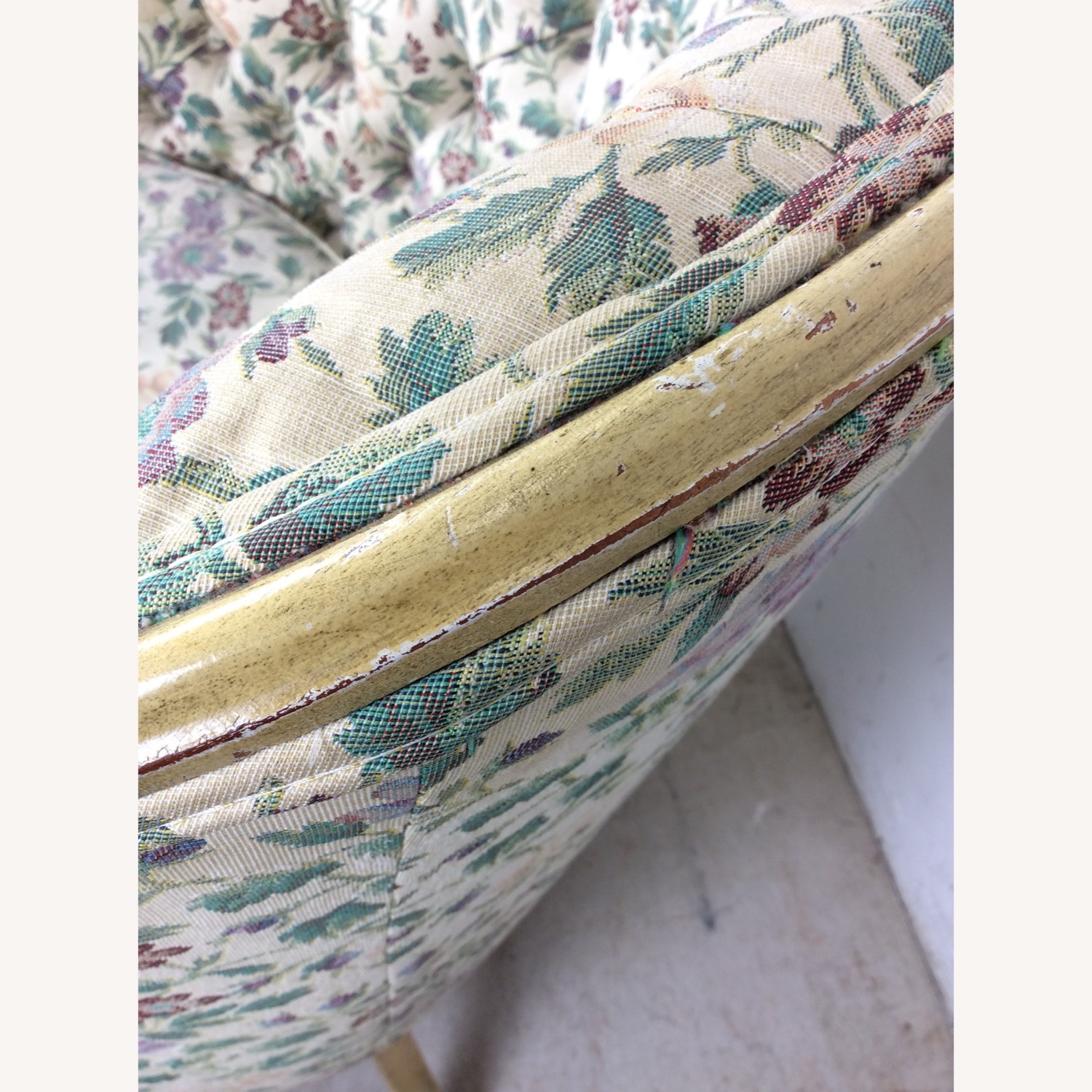 Vintage French Provincial Style Club Chair - image-22