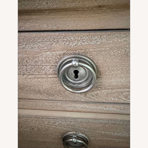 Used Restoration Hardware Maison Closed Nightstands - Antiqued Grey Finish for sale on AptDeco