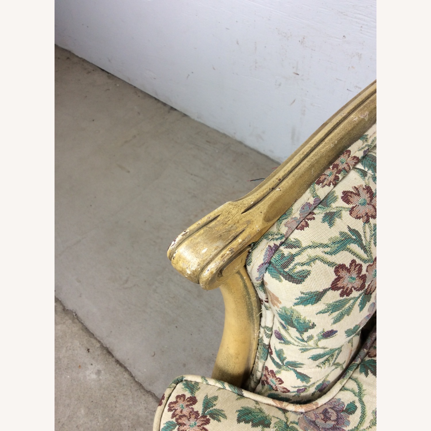 Vintage French Provincial Style Club Chair - image-7