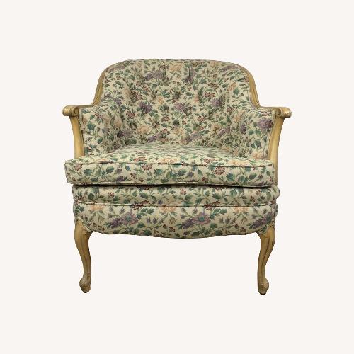 Used Vintage French Provincial Style Club Chair for sale on AptDeco