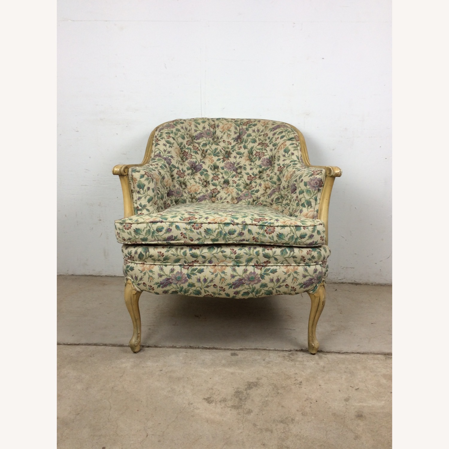 Vintage French Provincial Style Club Chair - image-2