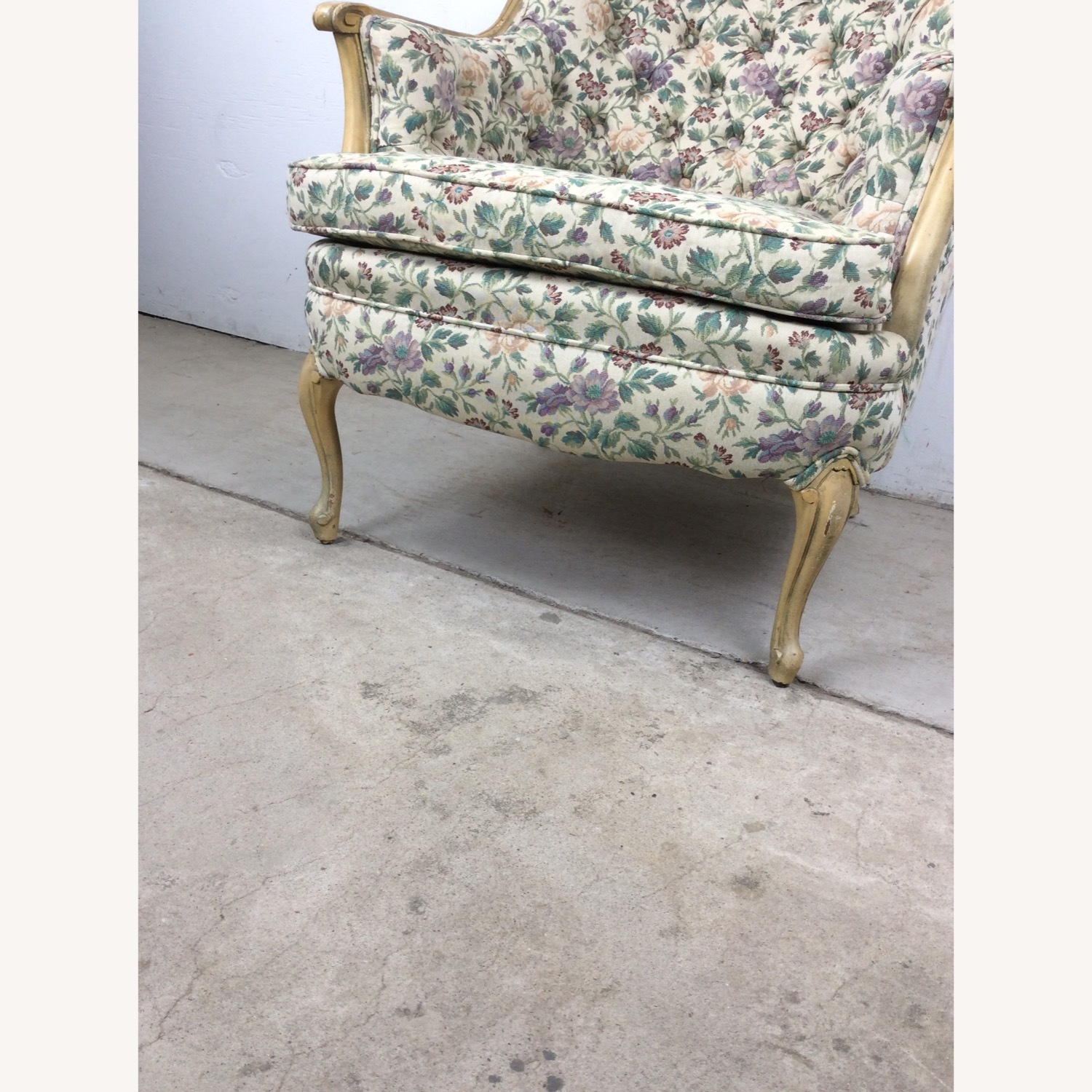 Vintage French Provincial Style Club Chair - image-3