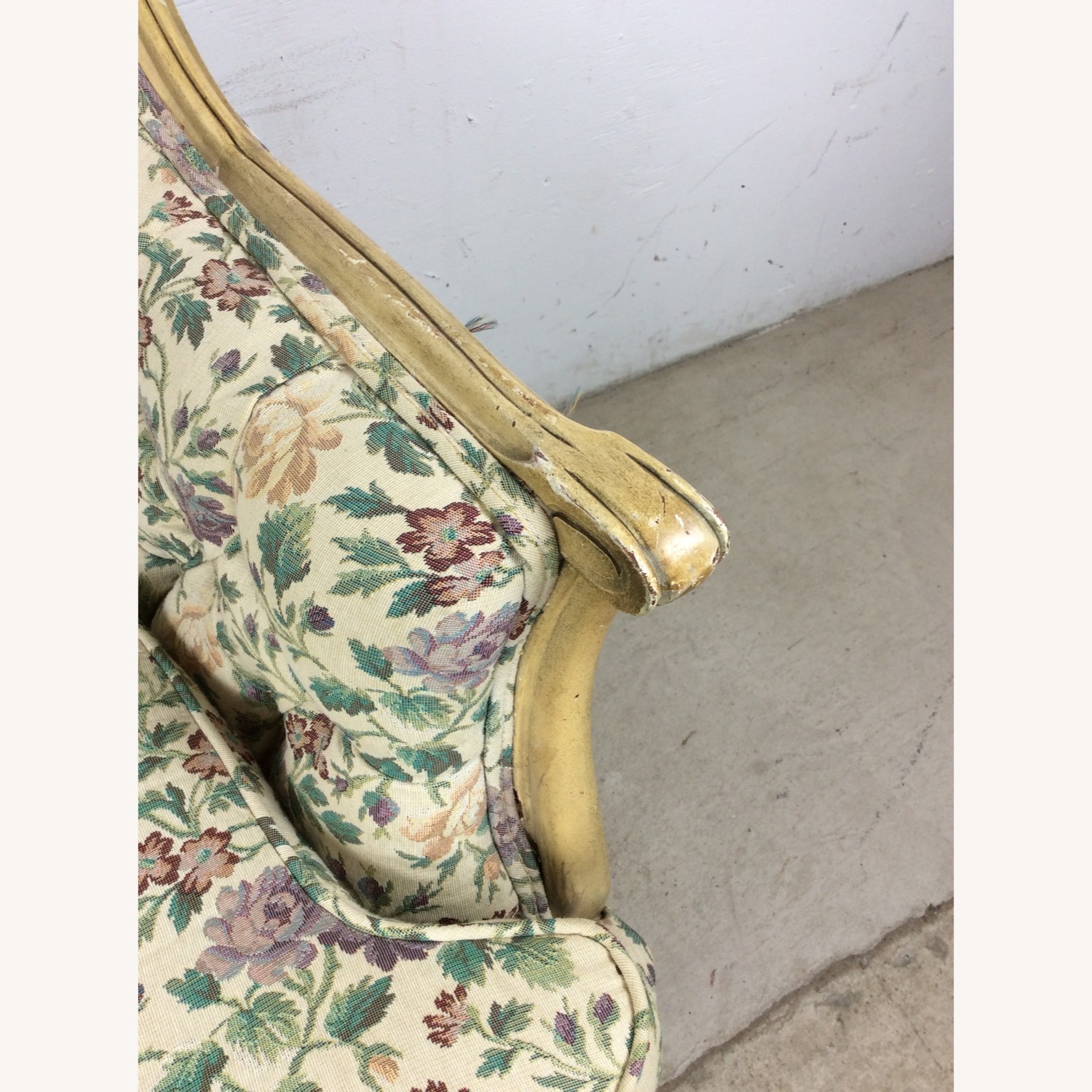 Vintage French Provincial Style Club Chair - image-6