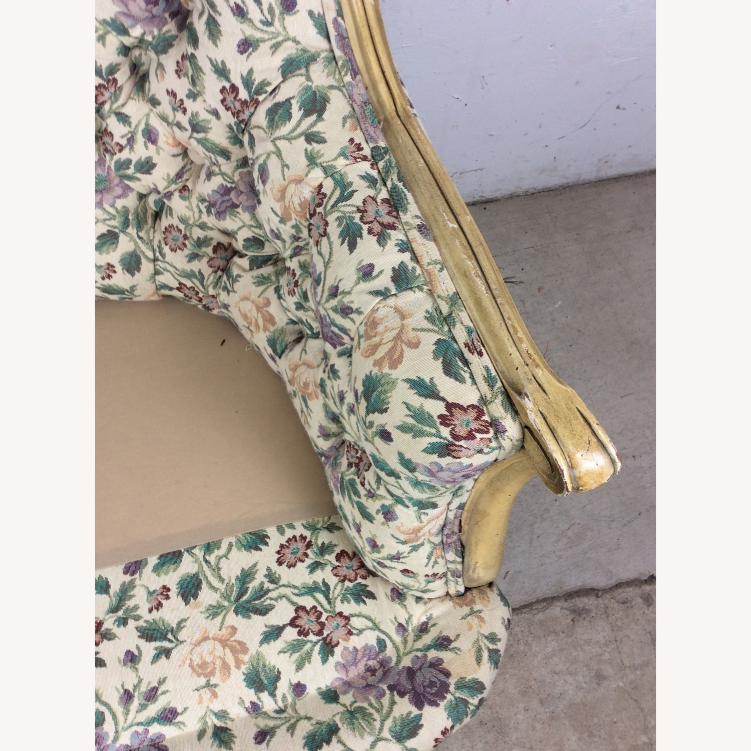 Vintage French Provincial Style Club Chair - image-16