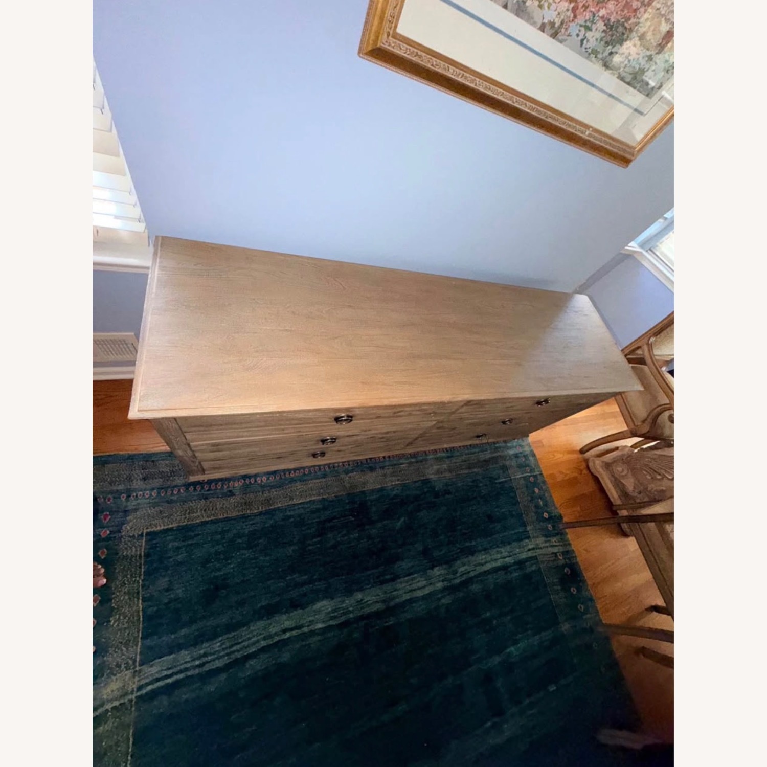 Restoration Hardware Maison 6-Drawer Dresser - Antiqued Grey Finish - image-5