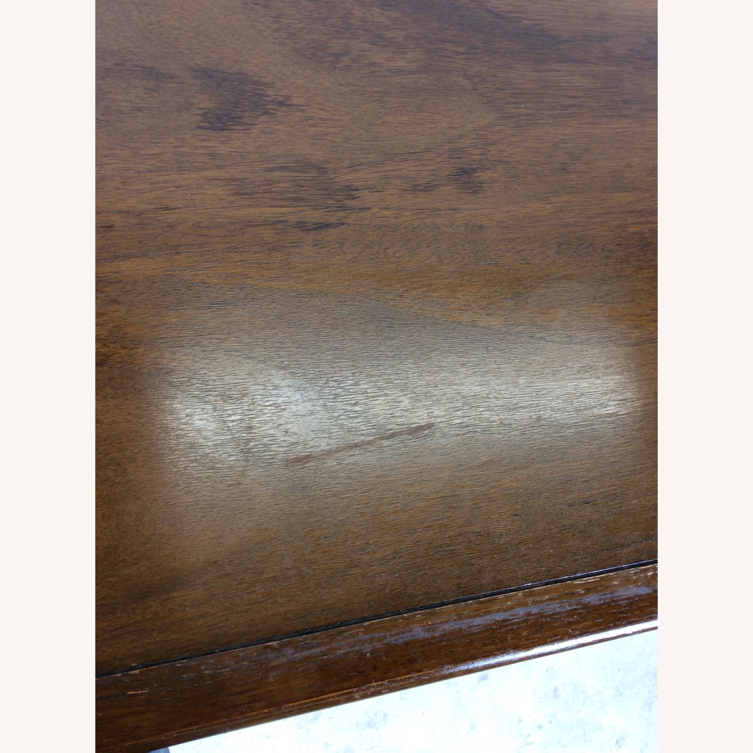 Mid Century Writing Desk w/ Caned Back by Broyhill - image-9