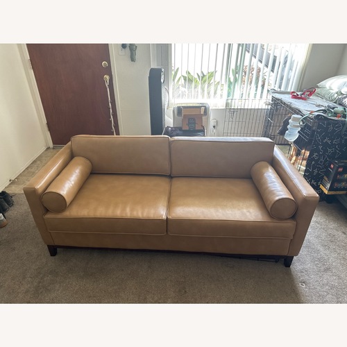 Used Urban Outfitters Light Brown 3+ Seater Sofa for sale on AptDeco