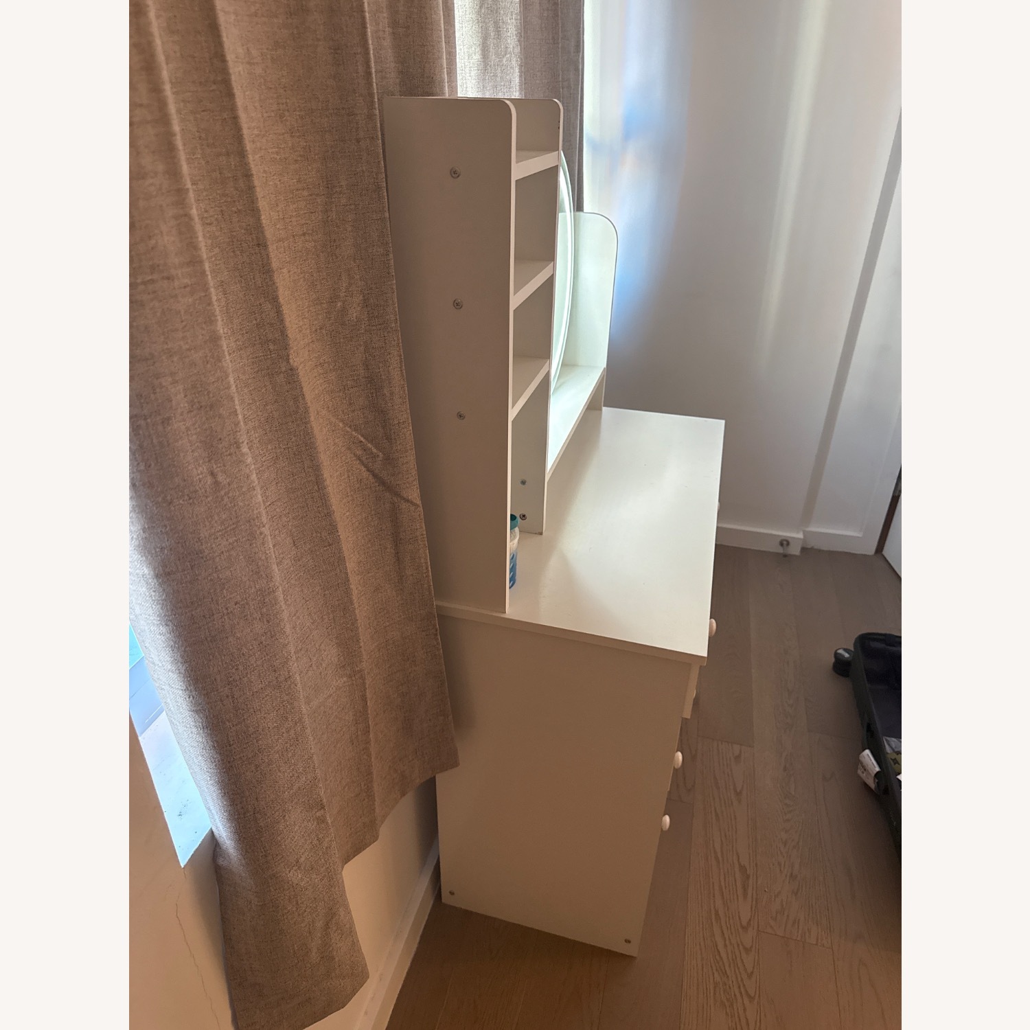 White Wood Dresser - image-4