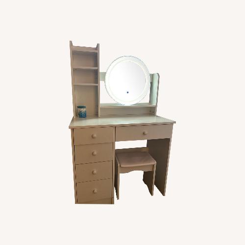 Used White Wood Dresser for sale on AptDeco