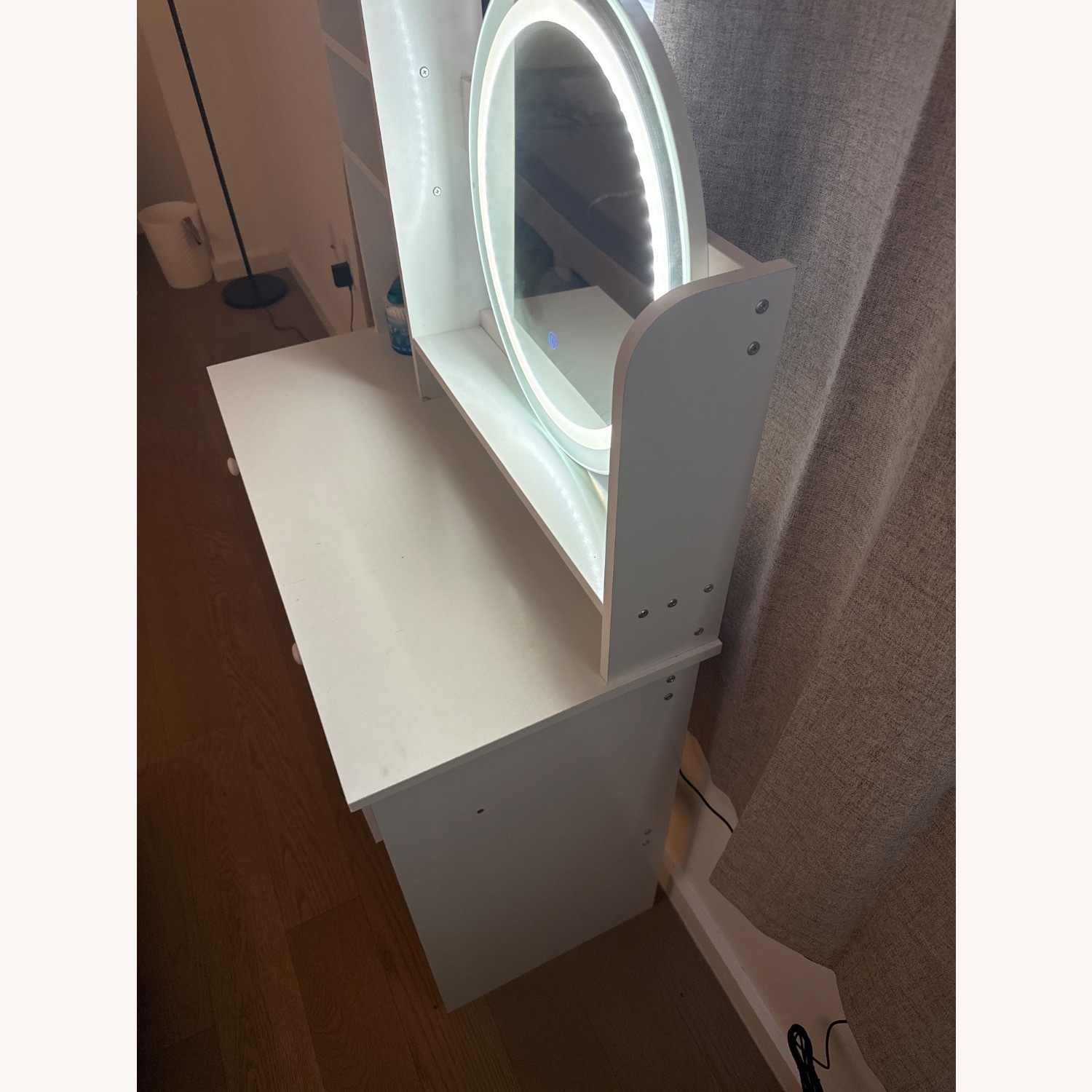 White Wood Dresser - image-5