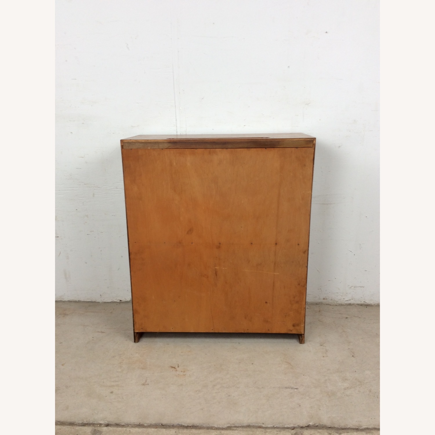 Vintage Two Shelf Bookcase with Wire Slot - image-13