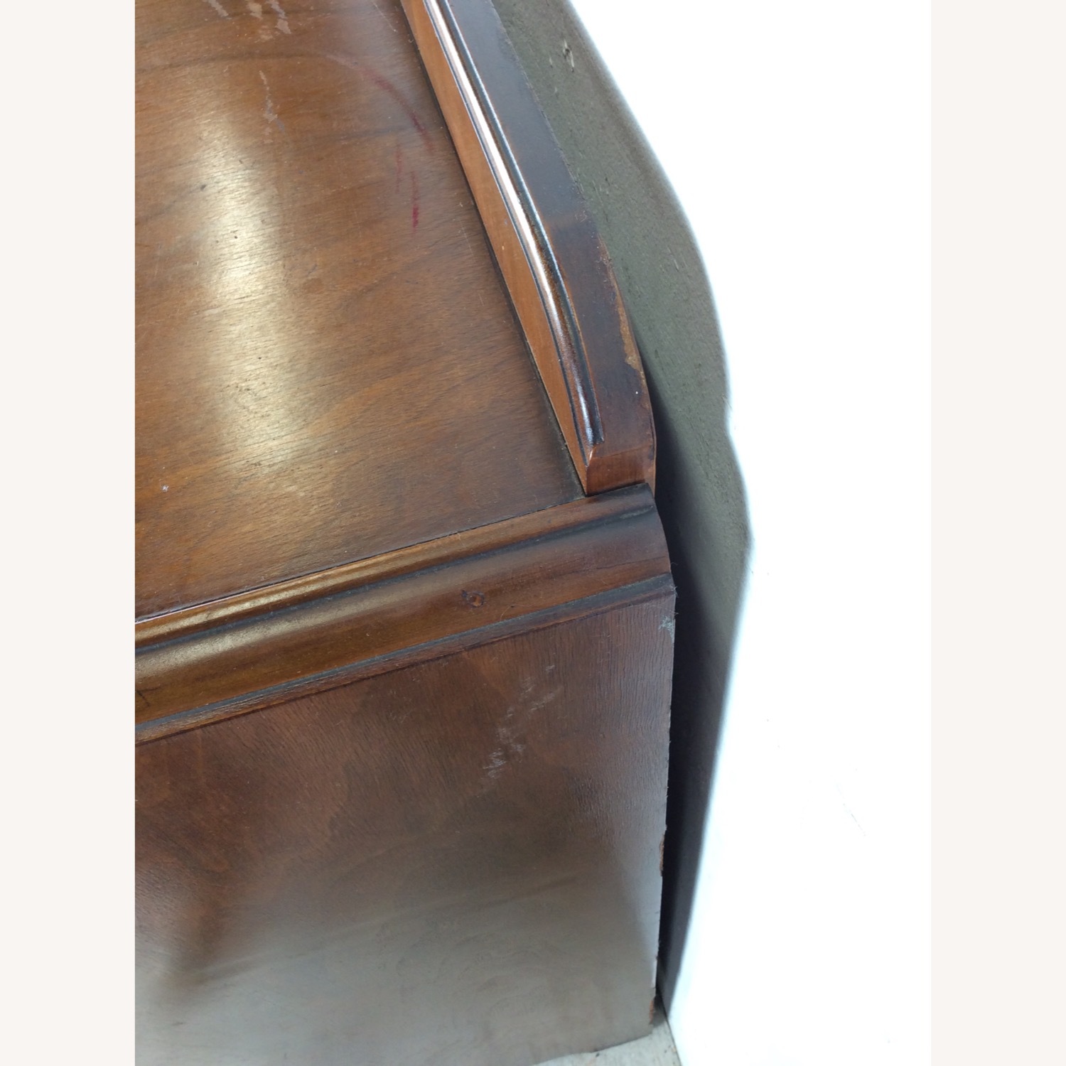 Antique Art Deco Compact Server with Waterfall Top - image-9