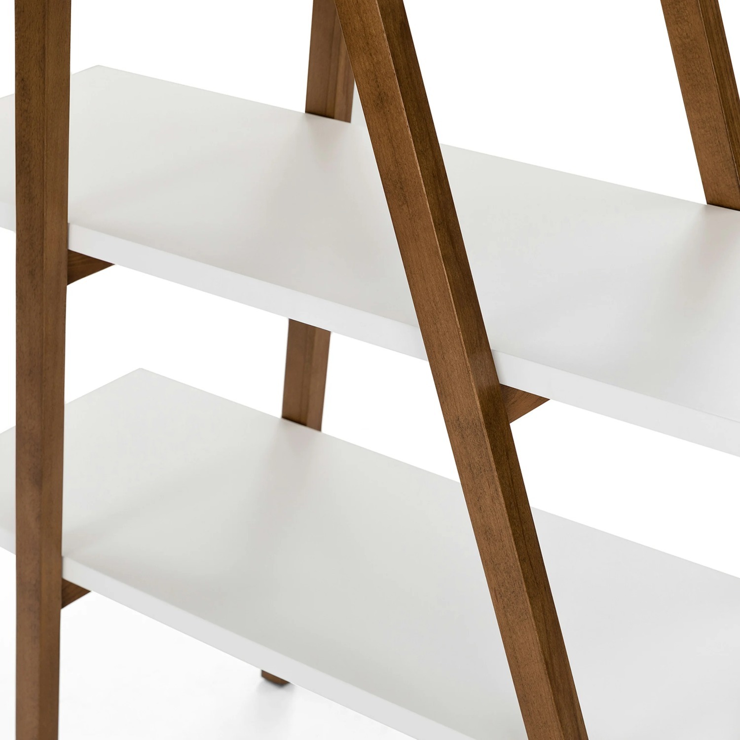 Article Dark Brown Wood Bookcase - image-4