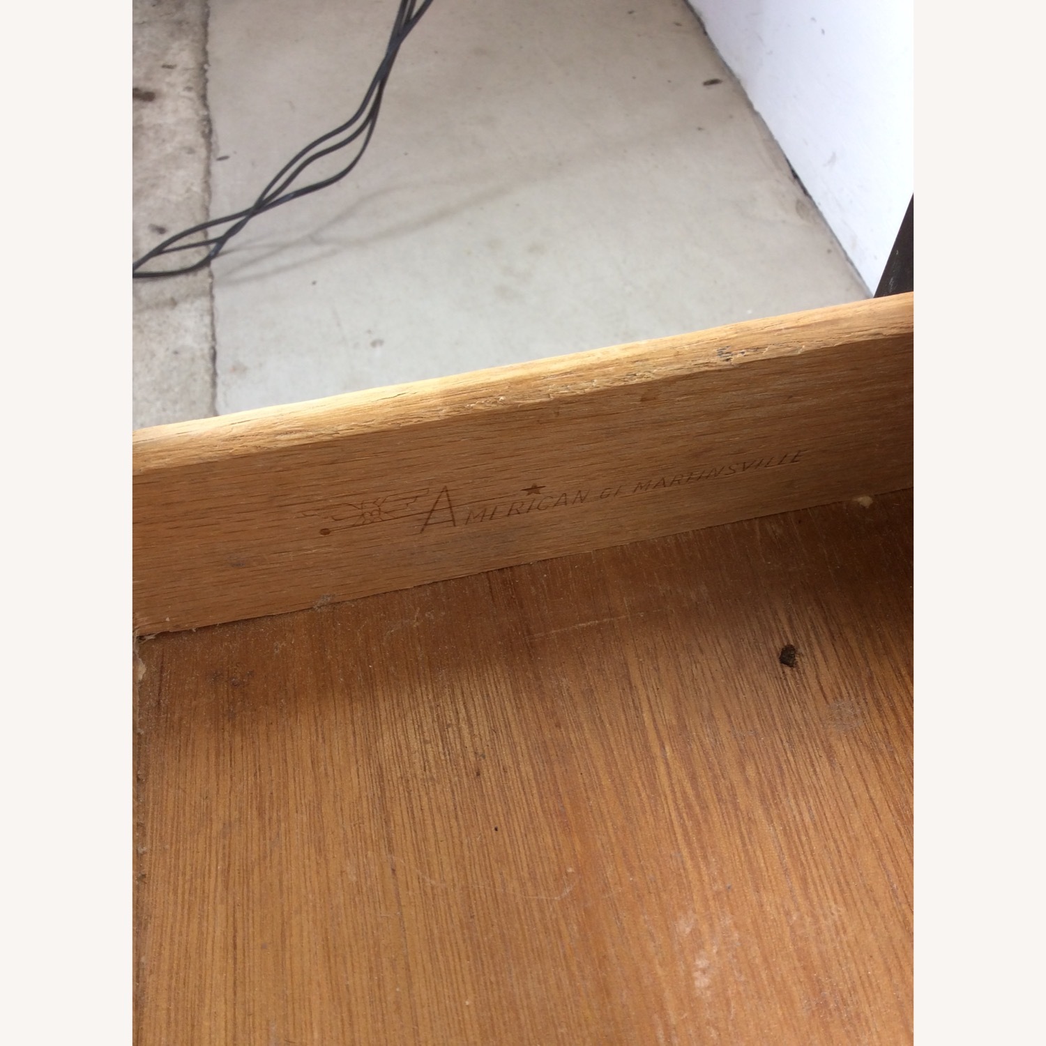 Pair Mid Century Nightstands with Chrome Accents - image-17