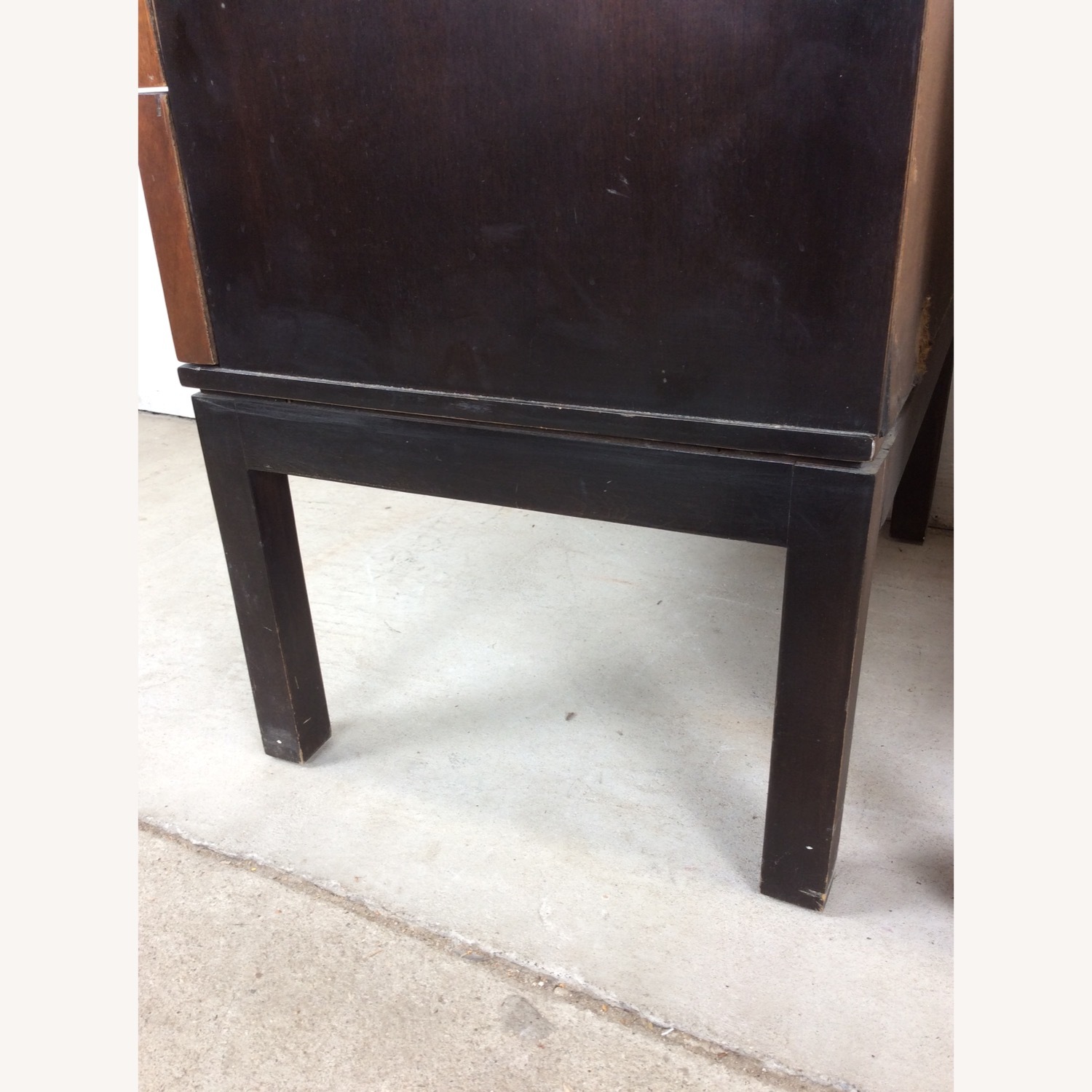 Pair Mid Century Nightstands with Chrome Accents - image-24