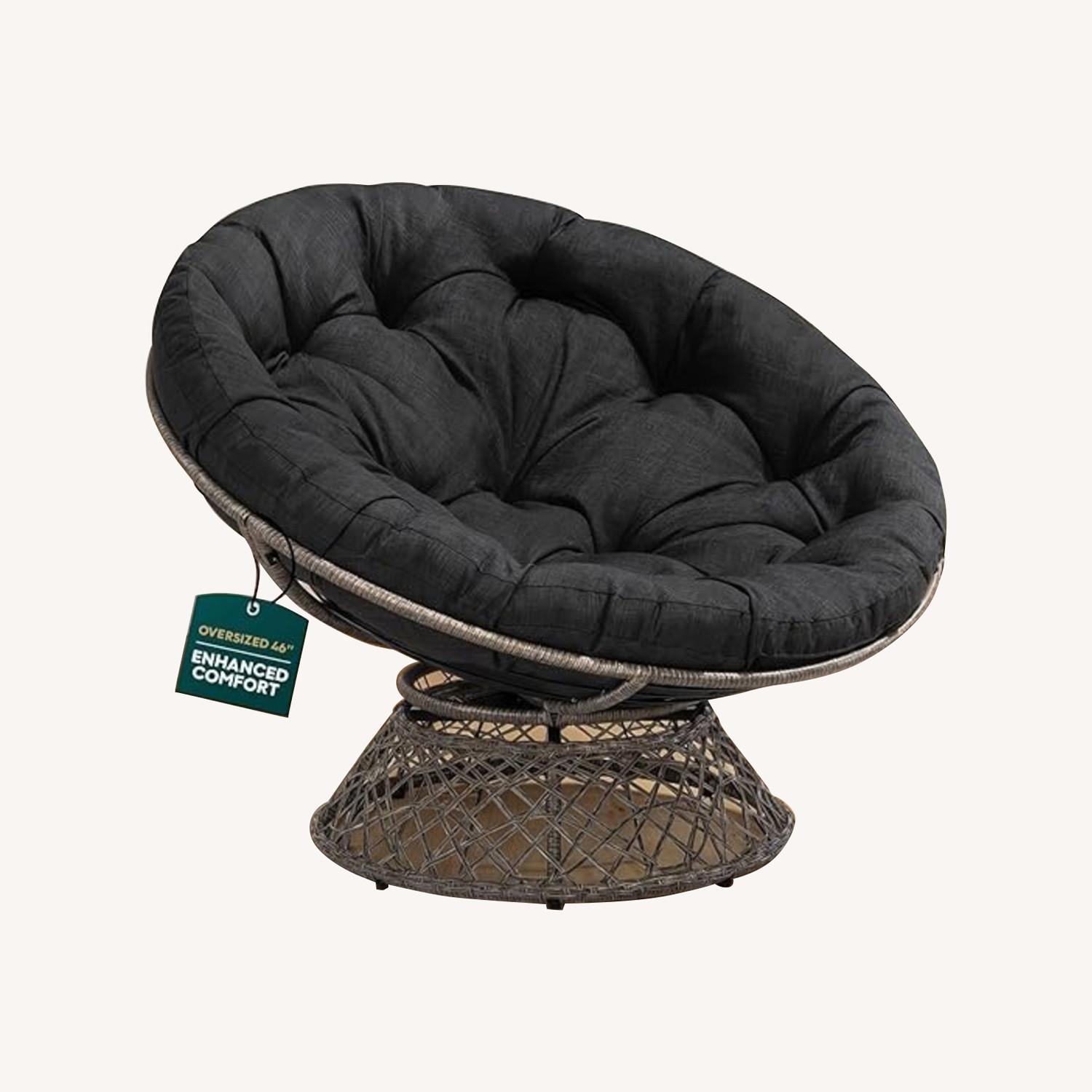 Amazon Black Stainless Steel Patio Furniture - image-0