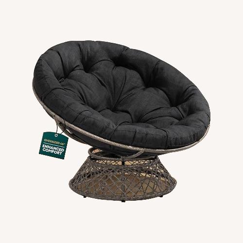 Used Amazon Black Stainless Steel Patio Furniture for sale on AptDeco