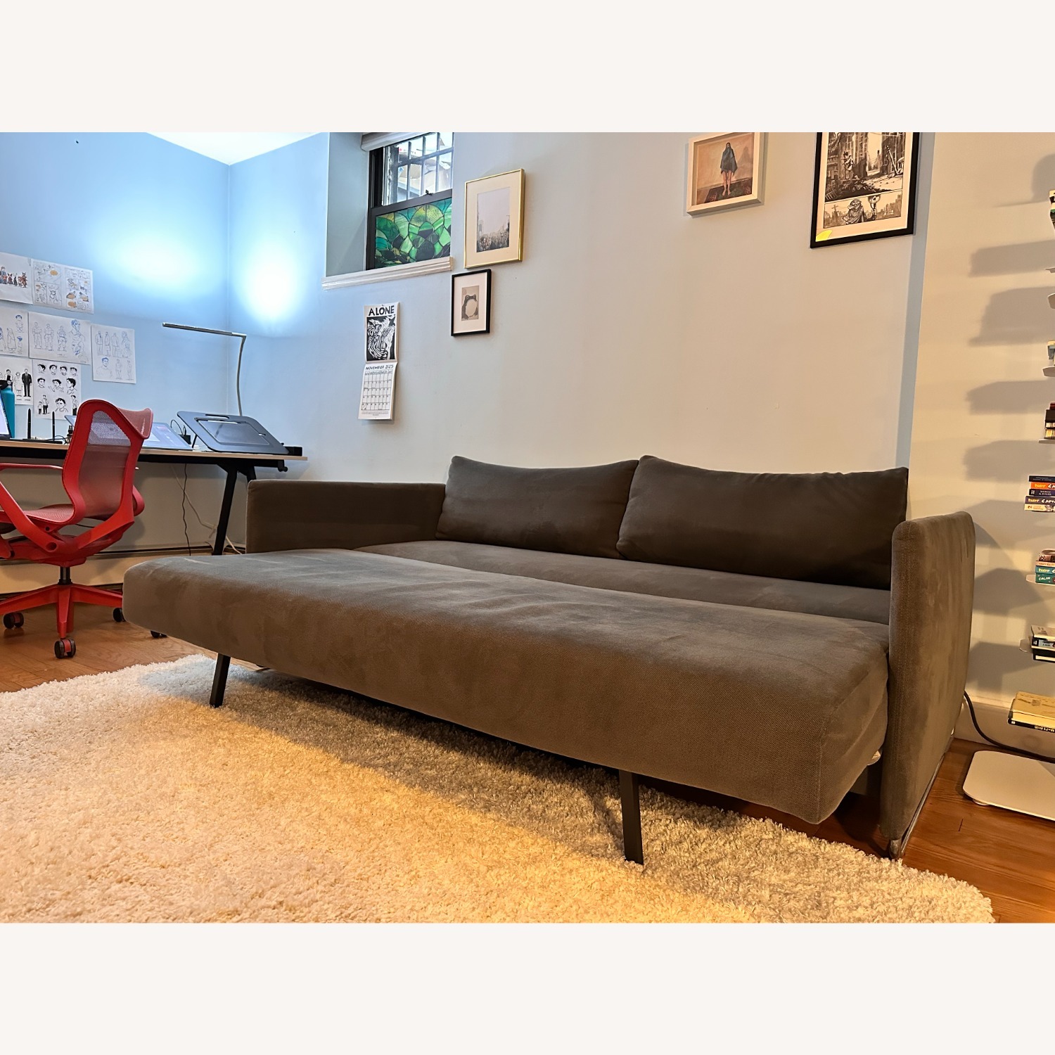 CB2 Tandom Sleeper Sofa - image-2