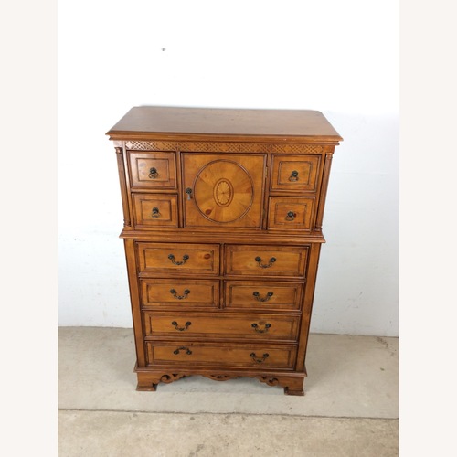 Used Vintage Caribbean Style Dresser with 11 Drawers for sale on AptDeco