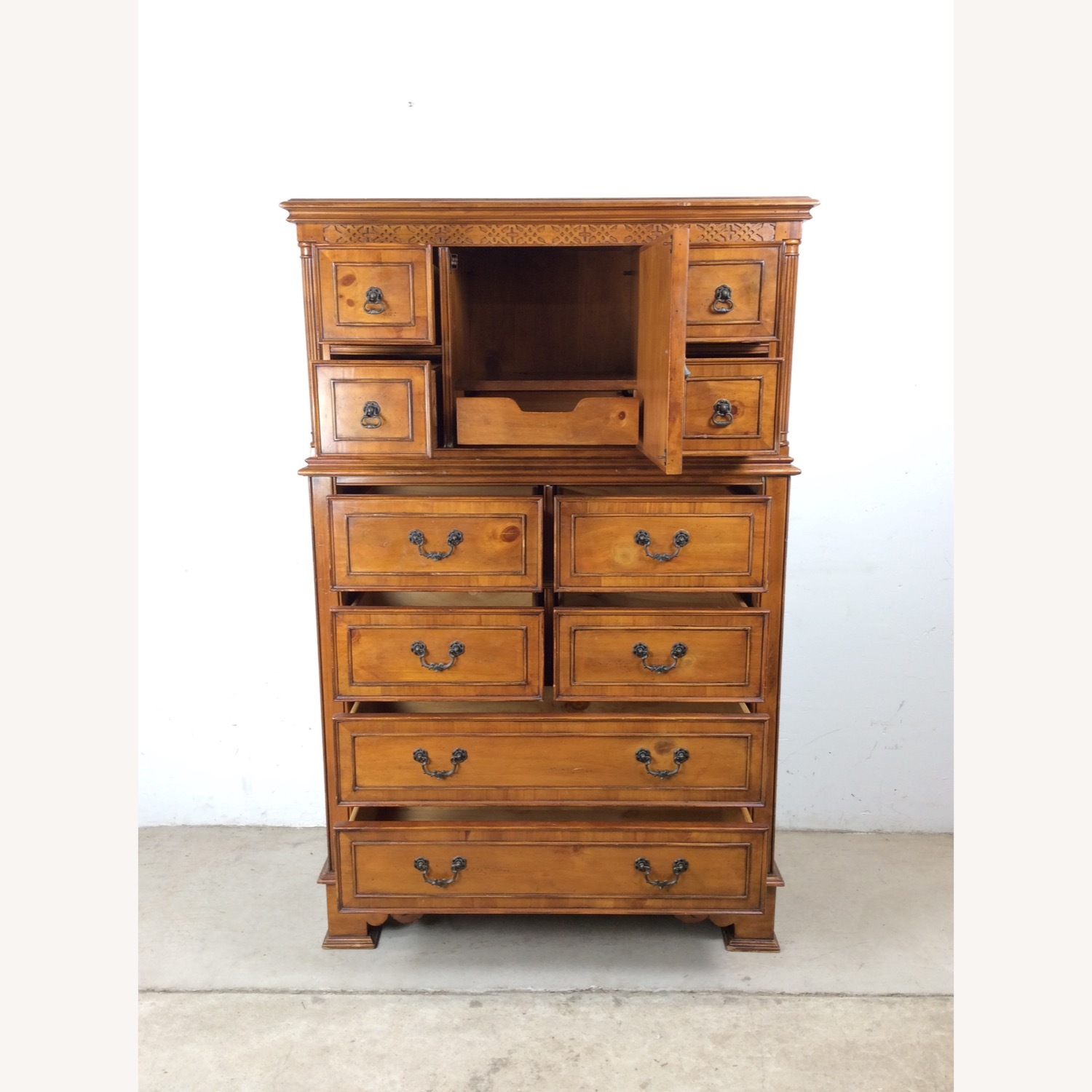 Vintage Caribbean Style Dresser with 11 Drawers - image-18
