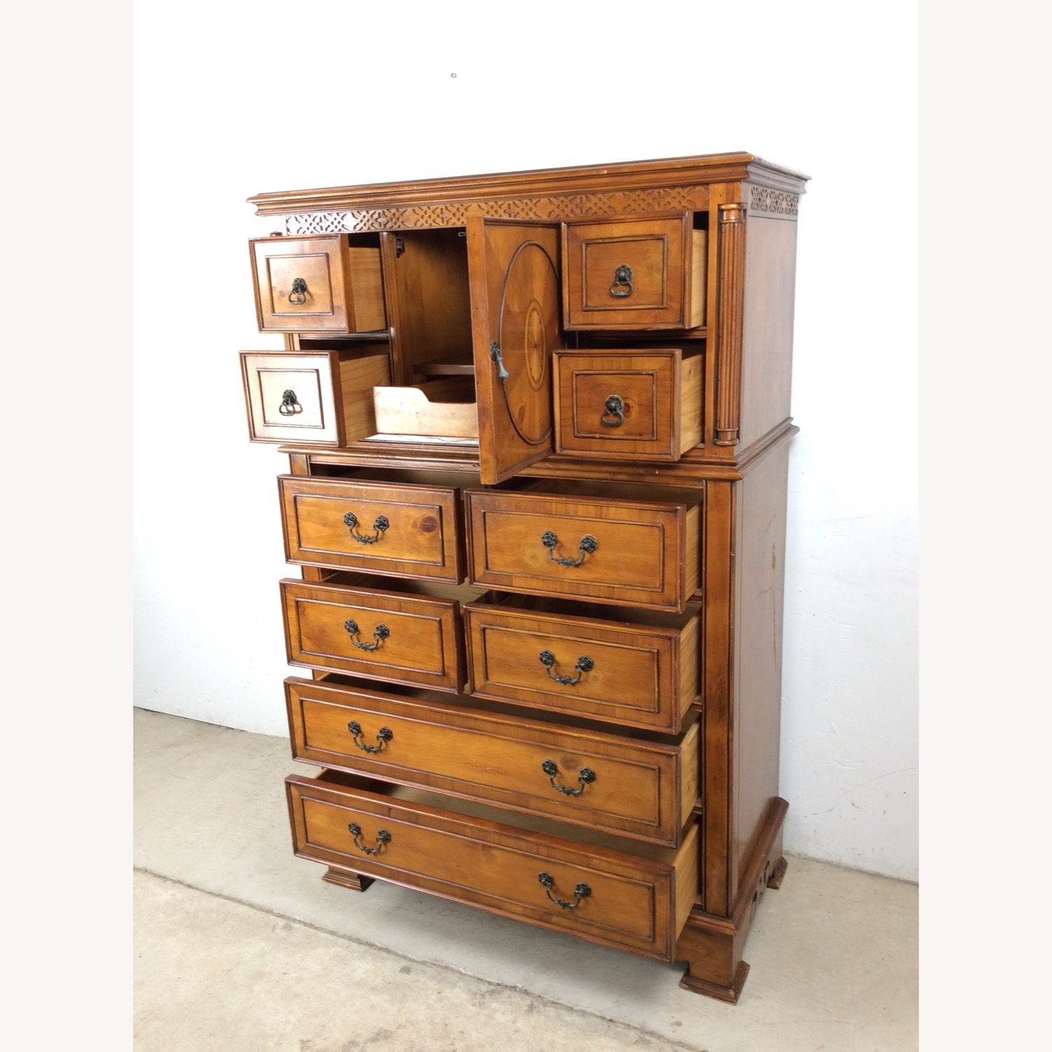 Vintage Caribbean Style Dresser with 11 Drawers - image-20