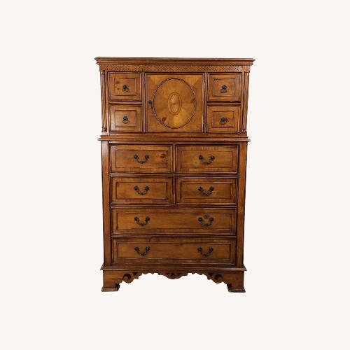 Used Vintage Caribbean Style Dresser with 11 Drawers for sale on AptDeco