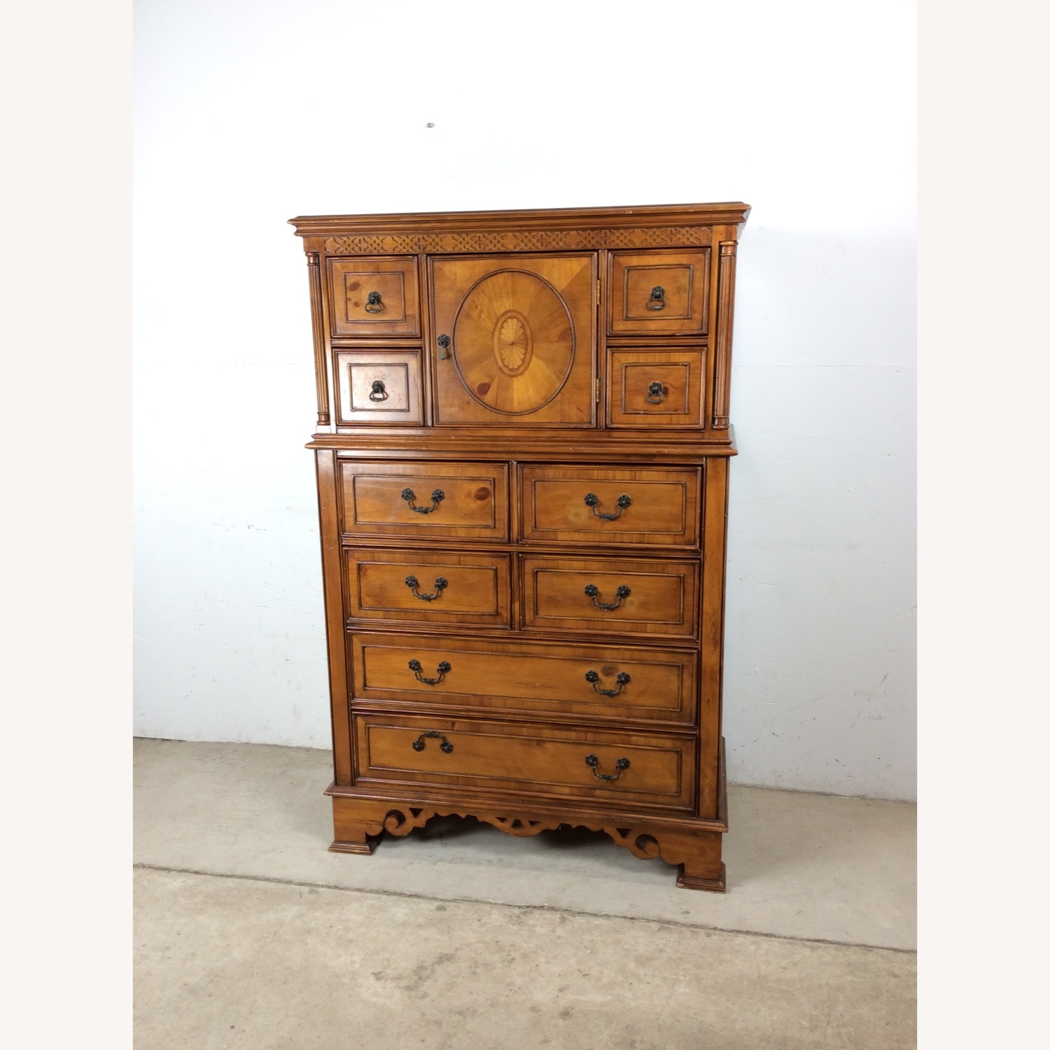 Vintage Caribbean Style Dresser with 11 Drawers - image-2