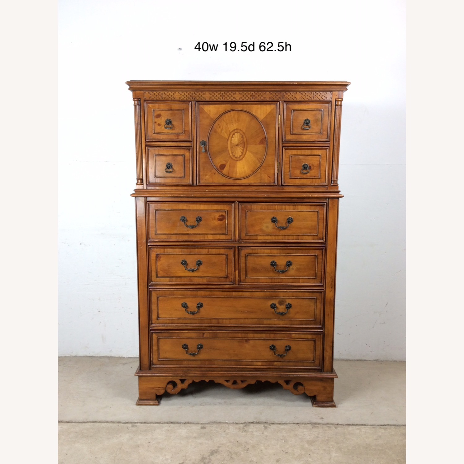 Vintage Caribbean Style Dresser with 11 Drawers - image-29