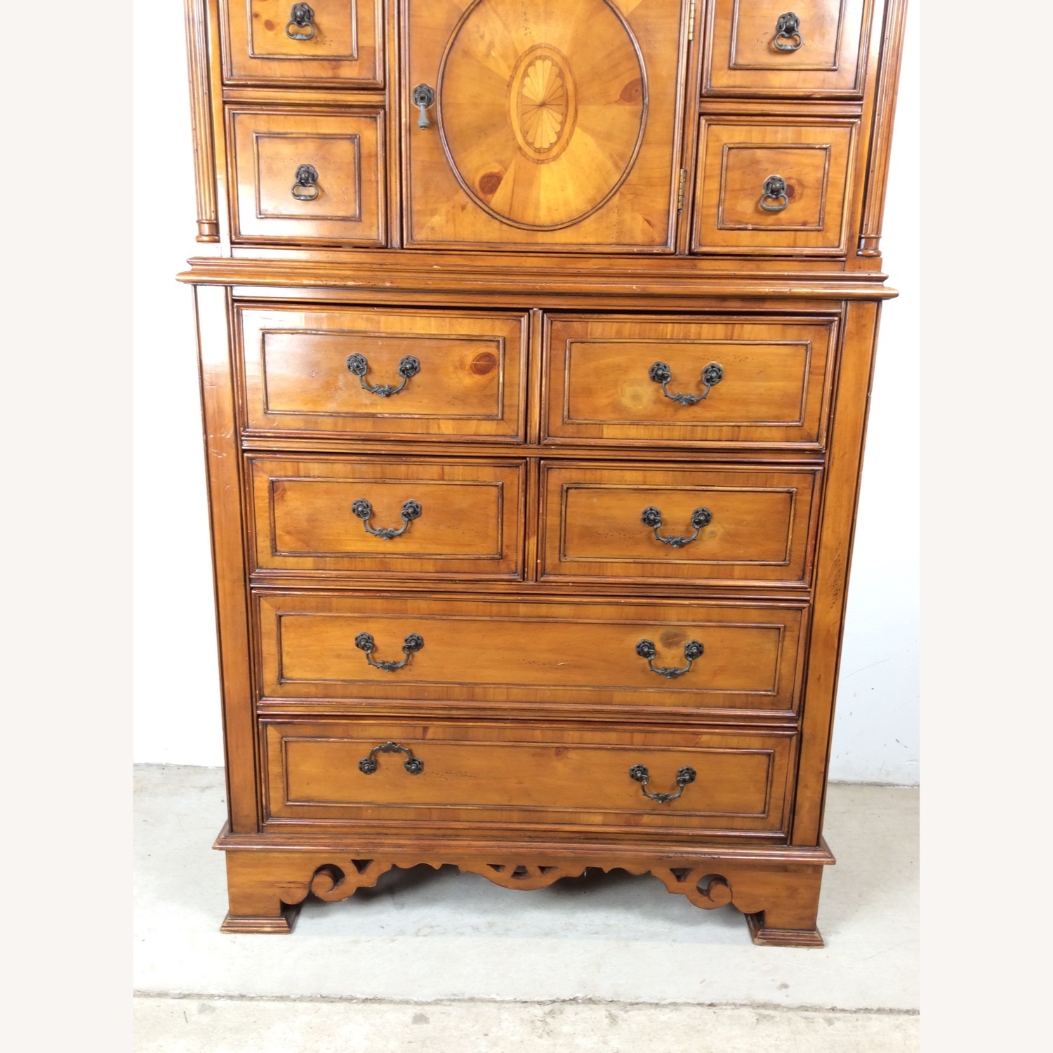 Vintage Caribbean Style Dresser with 11 Drawers - image-4