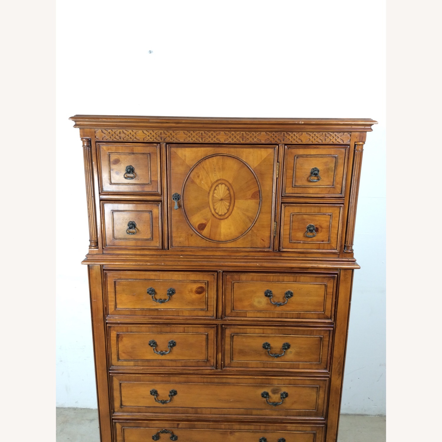Vintage Caribbean Style Dresser with 11 Drawers - image-3