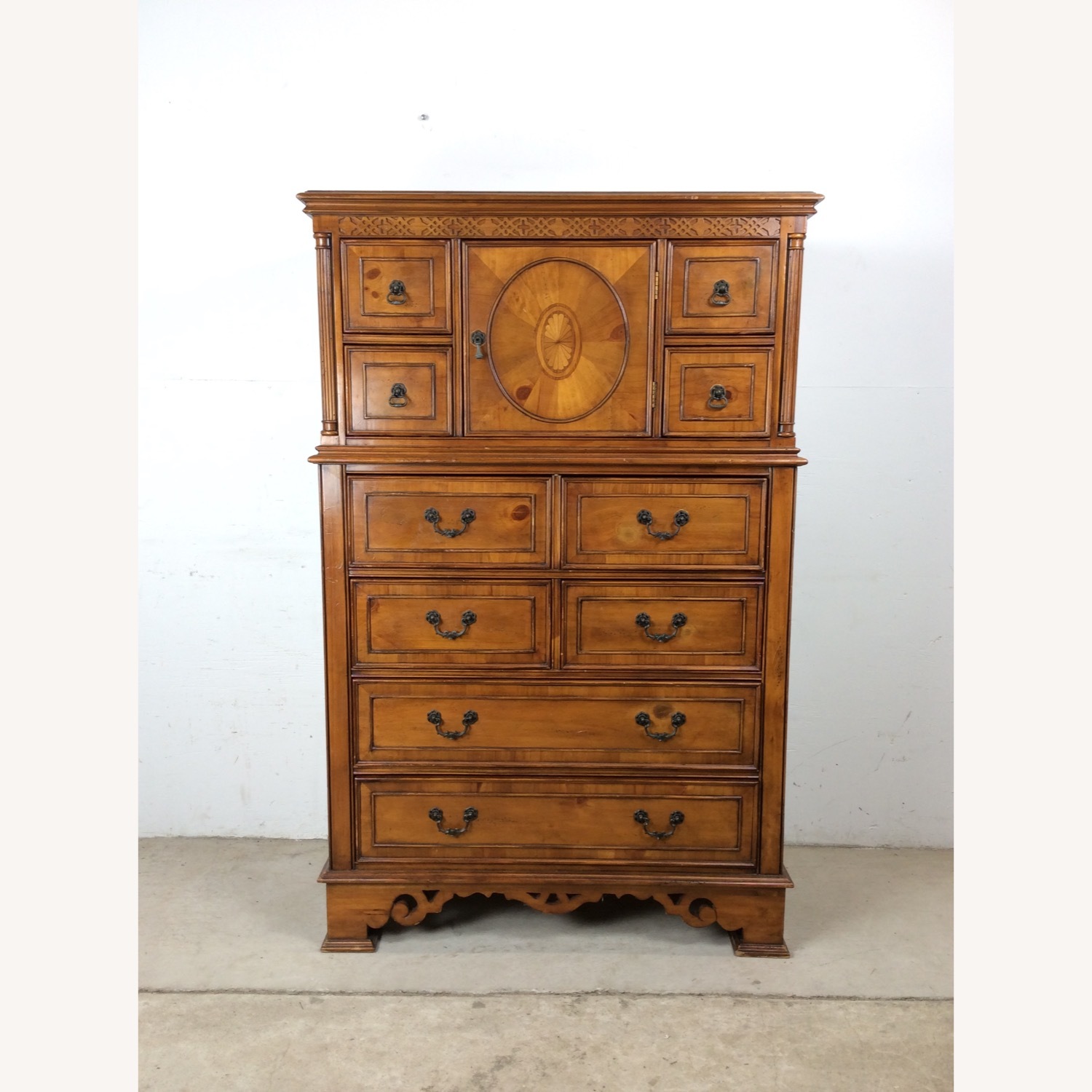 Vintage Caribbean Style Dresser with 11 Drawers - image-24