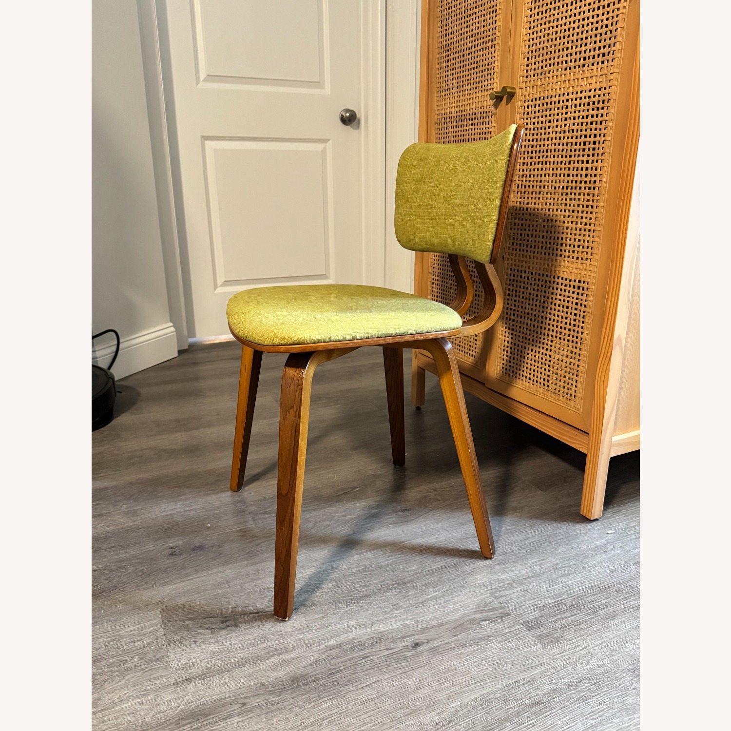 Wayfair Green Walnut Dining Chair - image-3