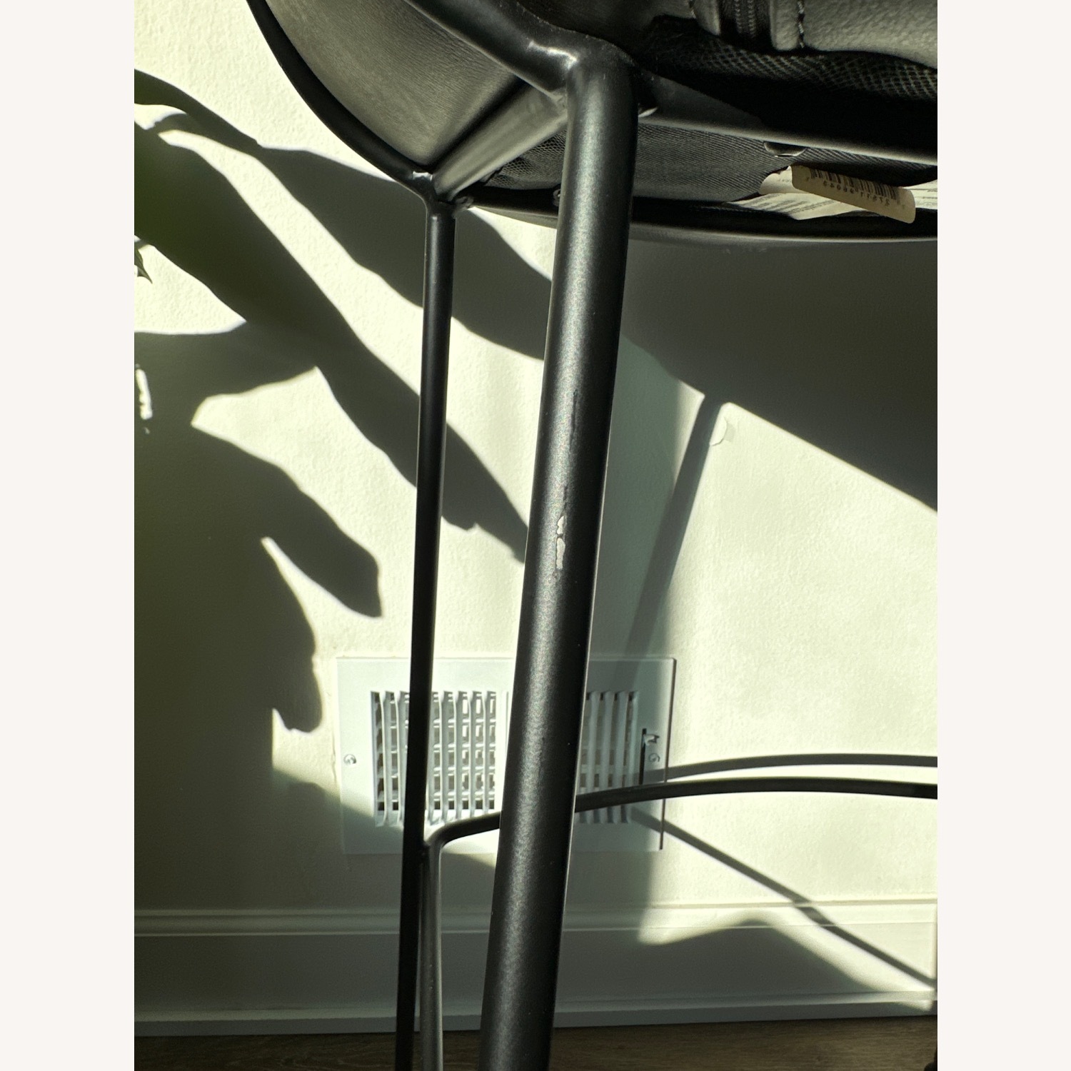 Pottery Barn Dark Gray Lee Stool, Set of 2 - image-3