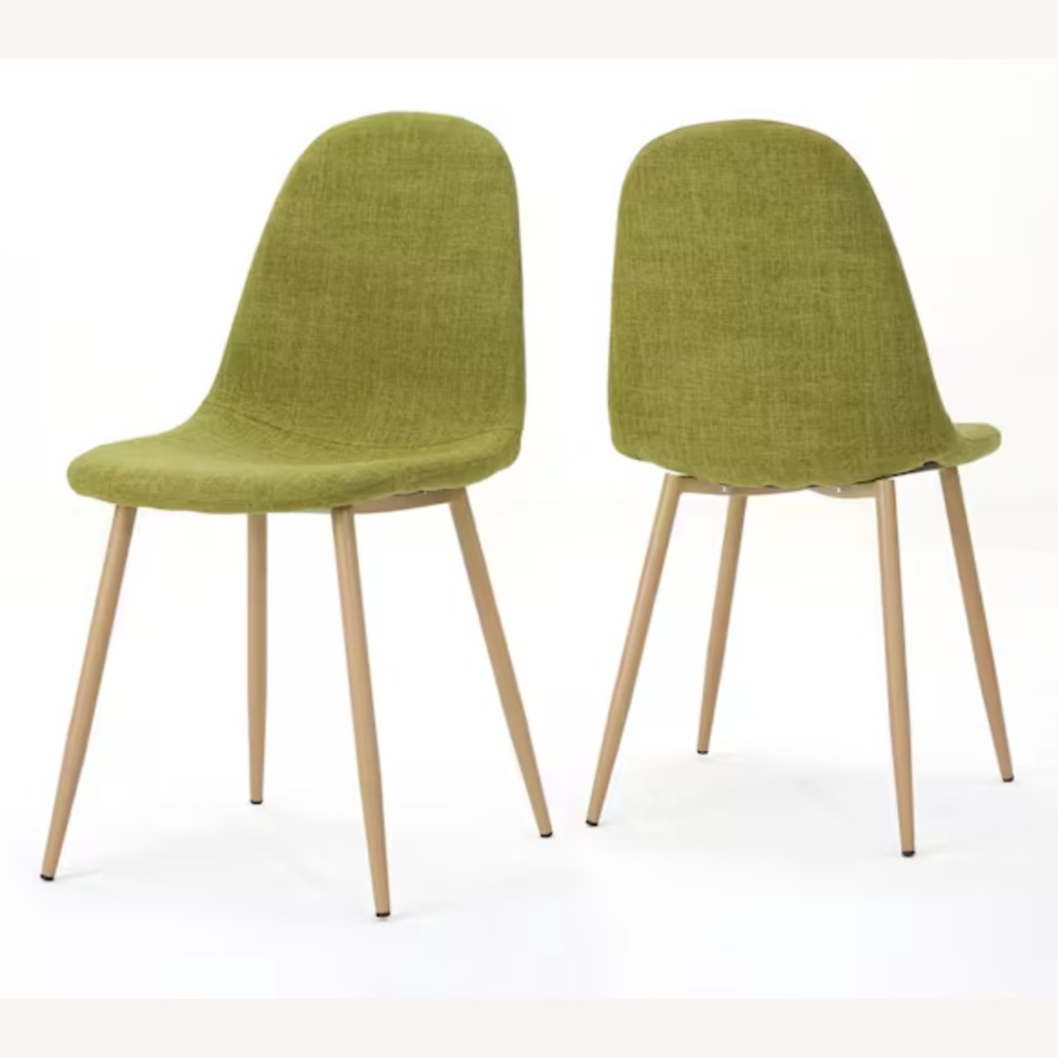 Target Green Upholstered Dining Chairs - image-1