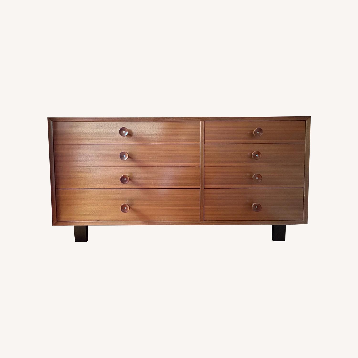 Herman Miller George Nelson Natural Wood Dresser - image-0