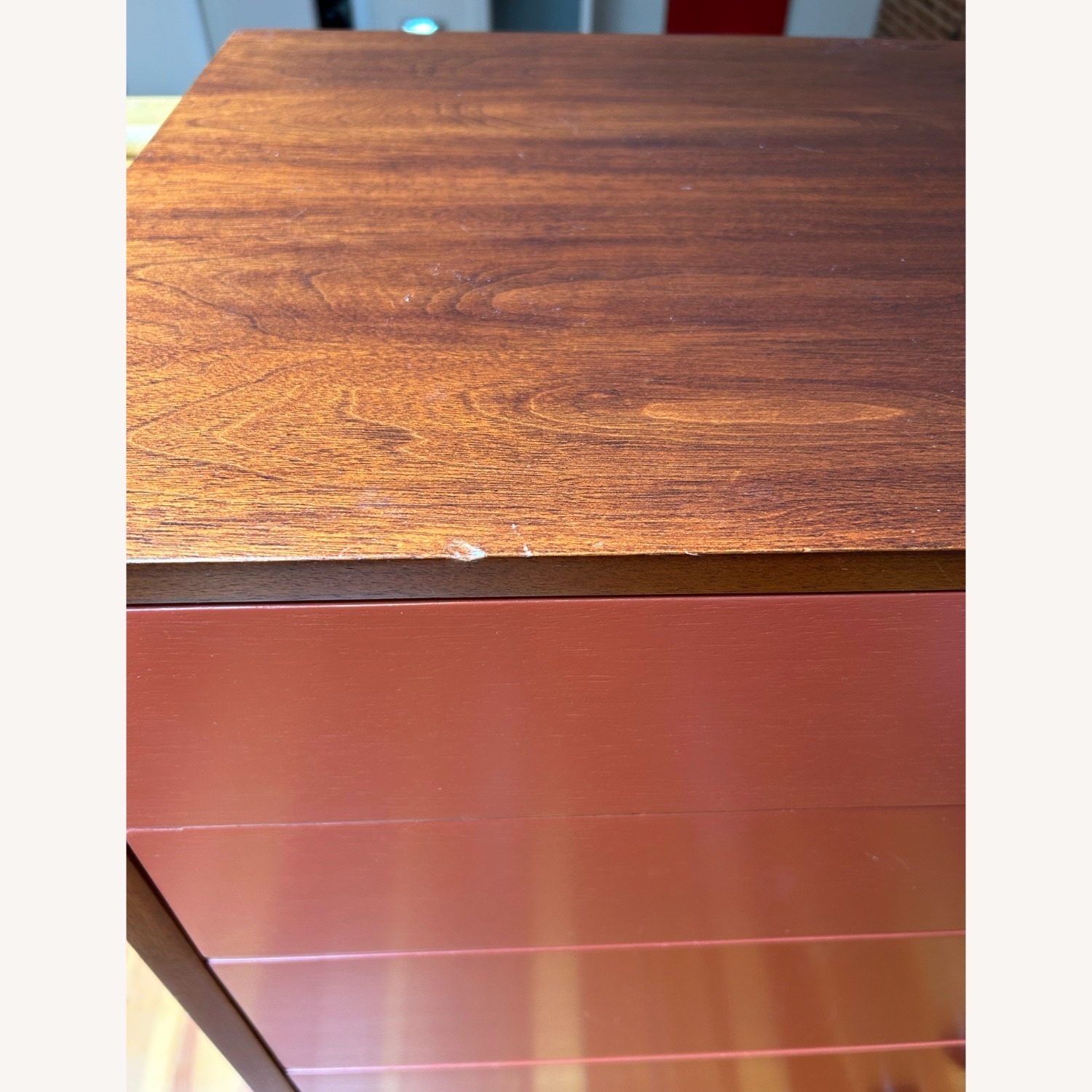 Herman Miller Red Wood Dresser - image-4