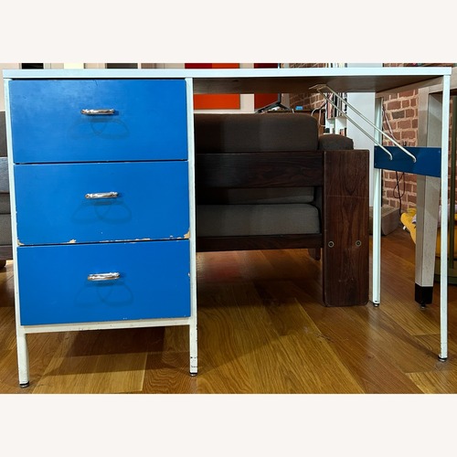 Used George Nelson for Herman Miller Steelframe Desk for sale on AptDeco